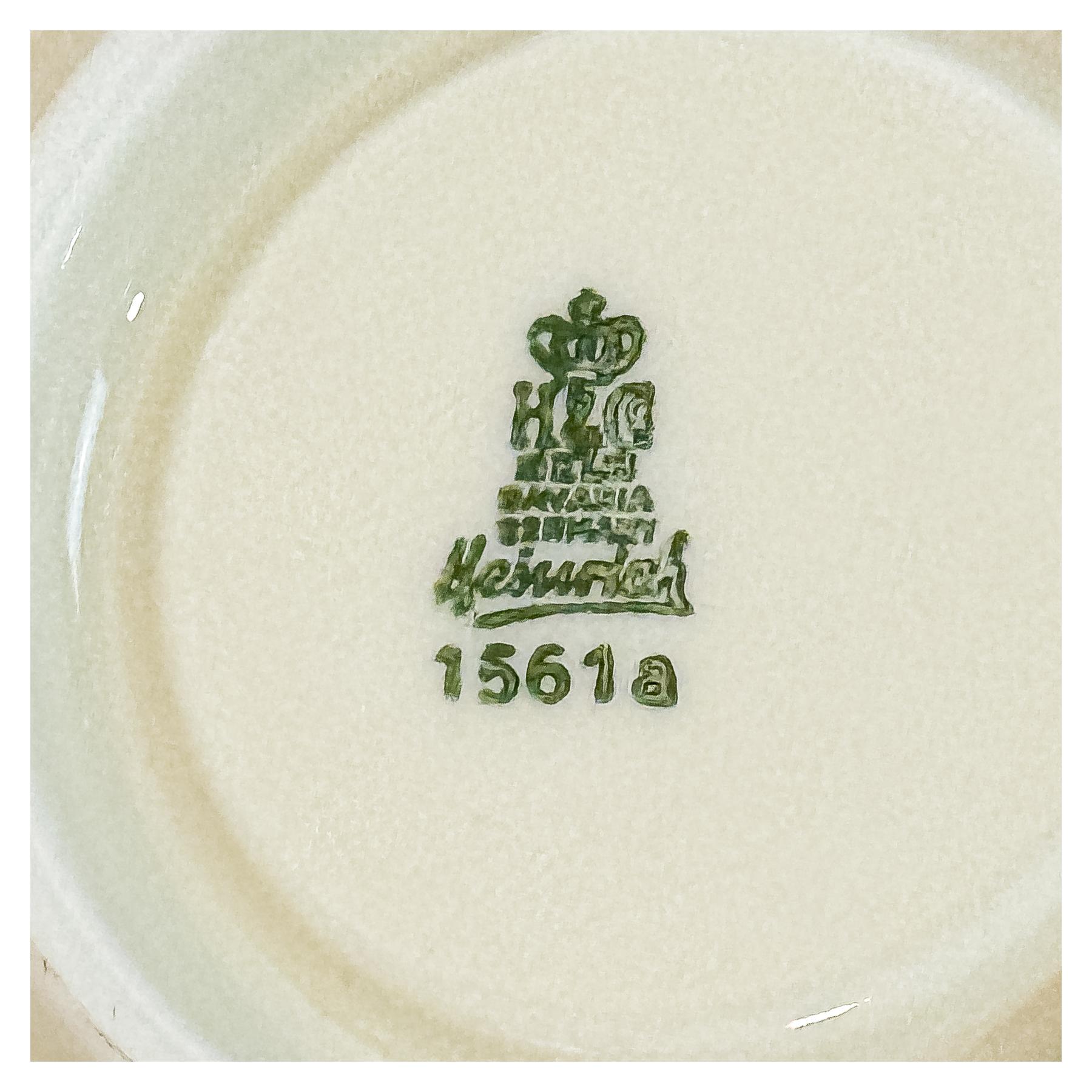 JUEGO DE TÉ EN PORCELANA AÑOS 60 