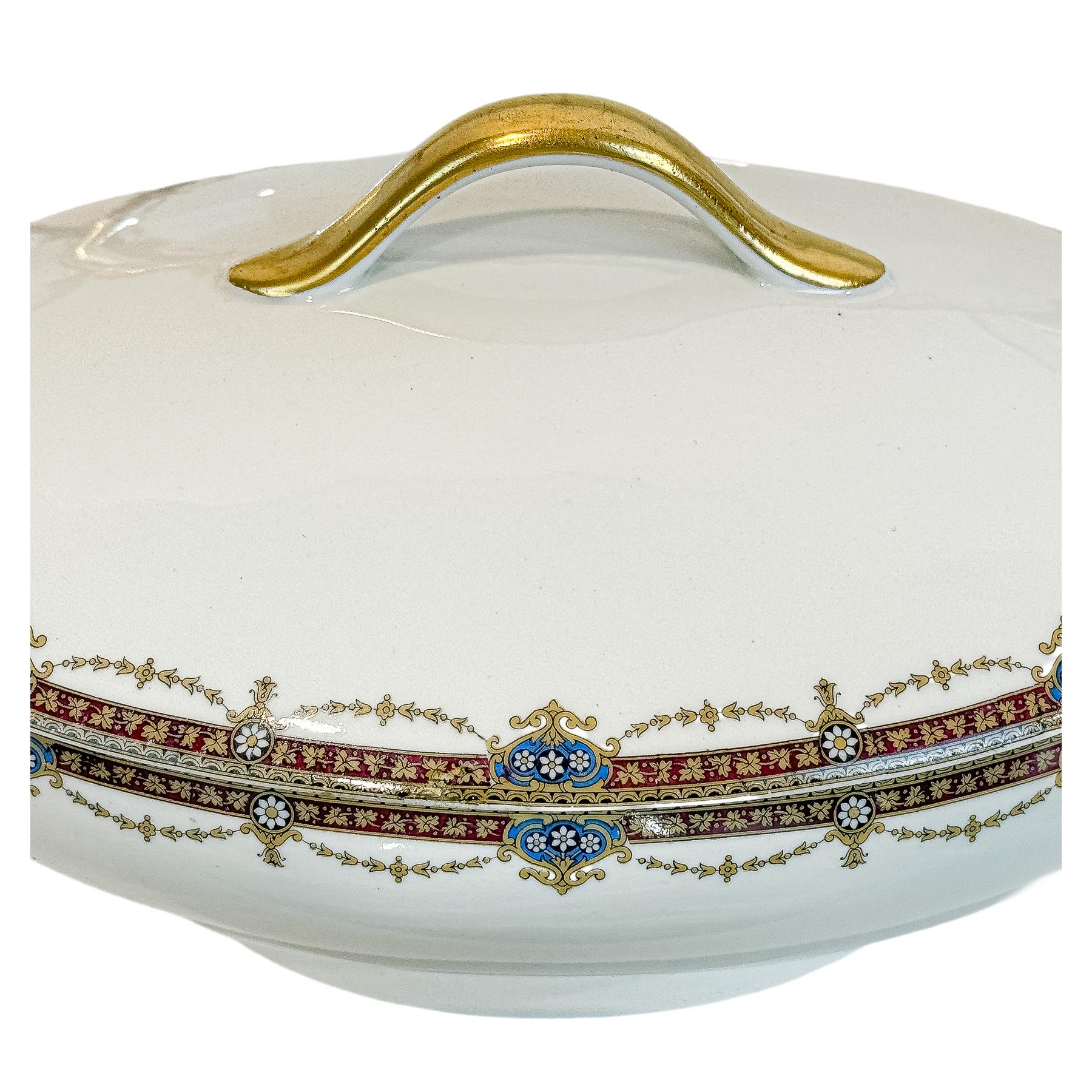 VAJILLA DE PORCELANA DE LIMOGES 