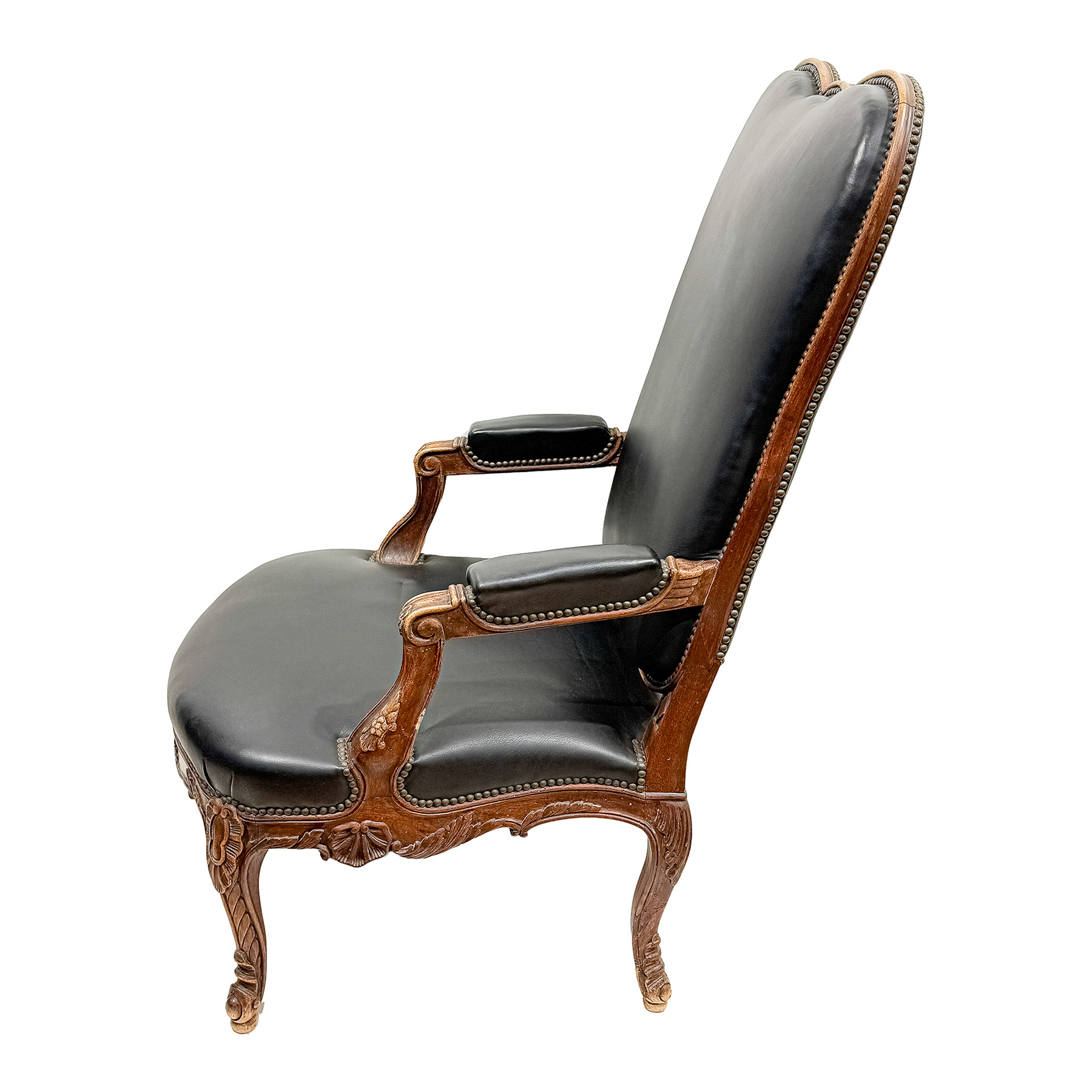 SILLÓN ESTILO LUÍS XV MEDIADOS SIGLO XX