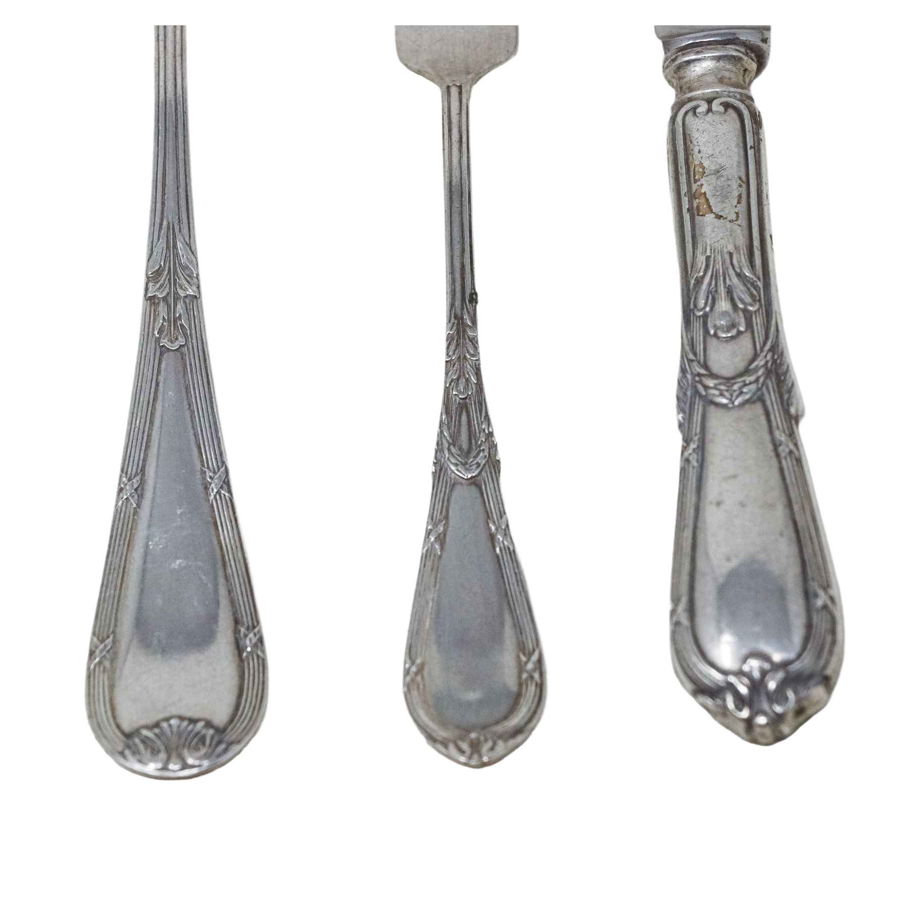 CUBERTERÍA DE PLATA DE LOS AÑOS 40