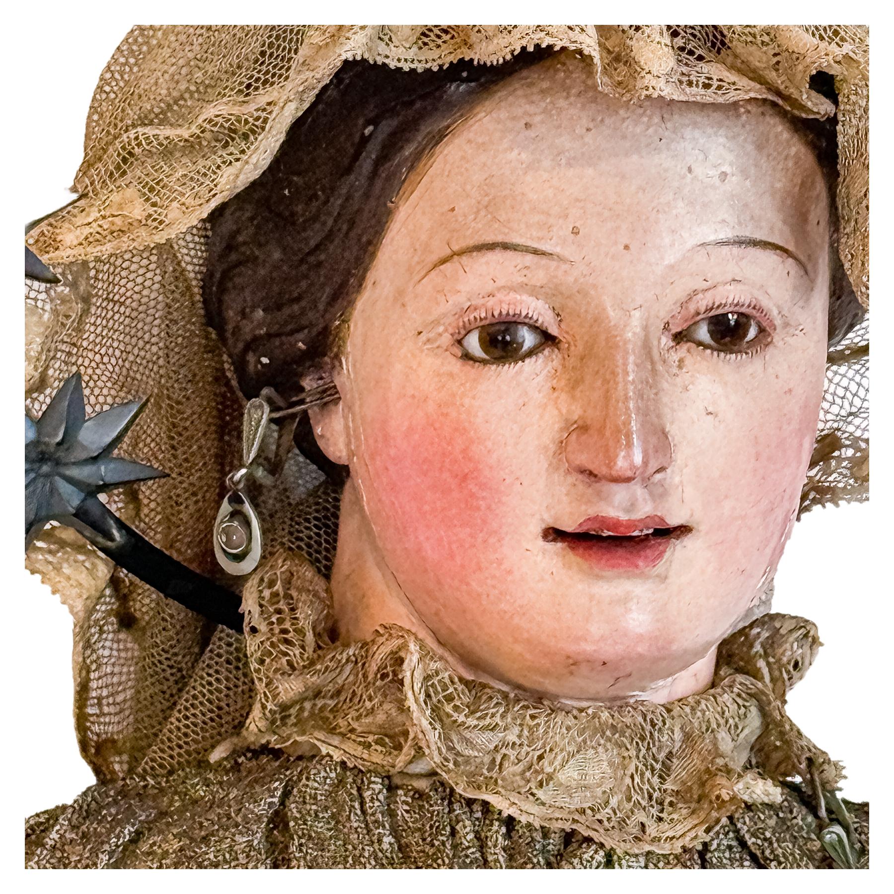 VIRGEN CAP I POTA DEL SIGLO XIX