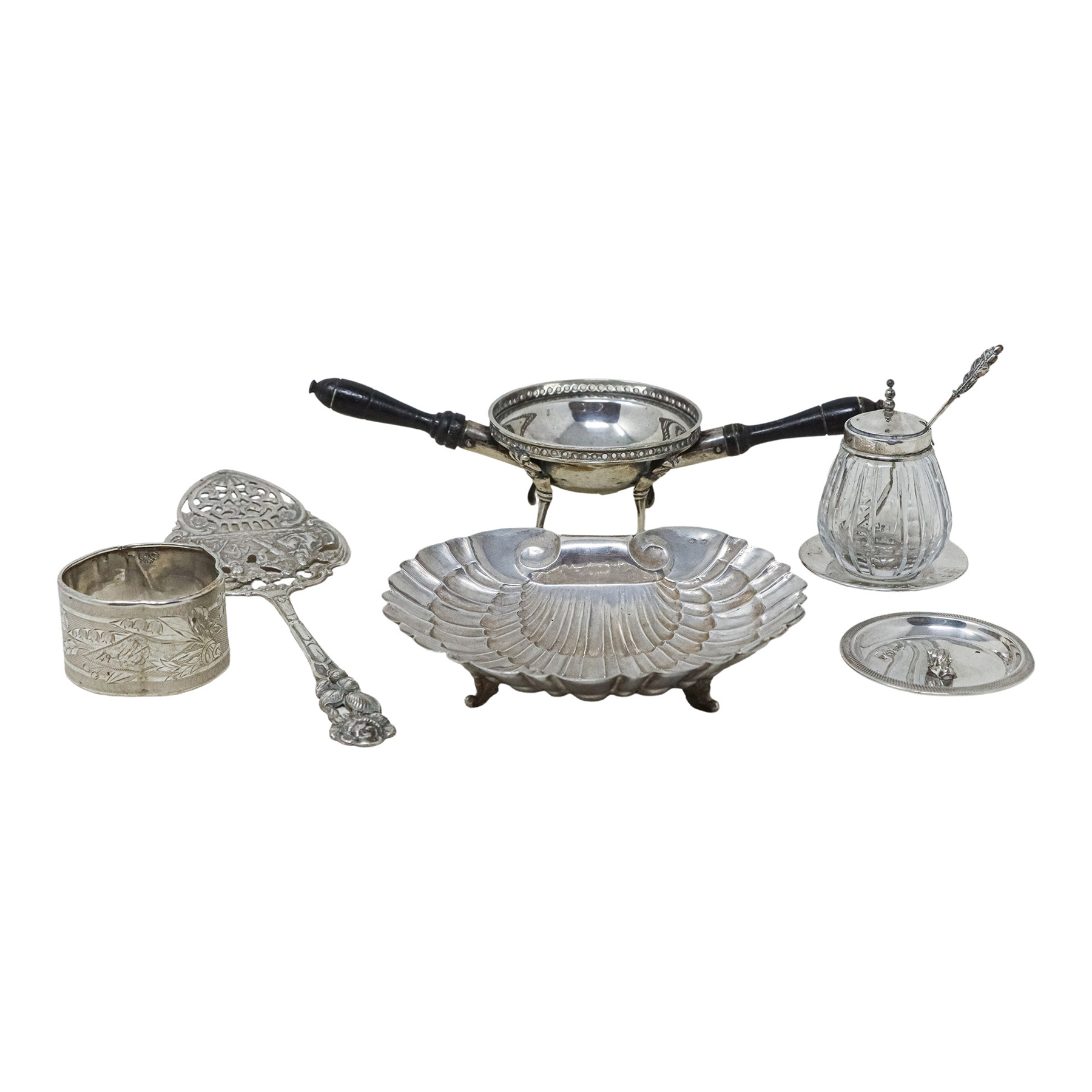 CONJUNTO DE PIEZAS DE PLATA