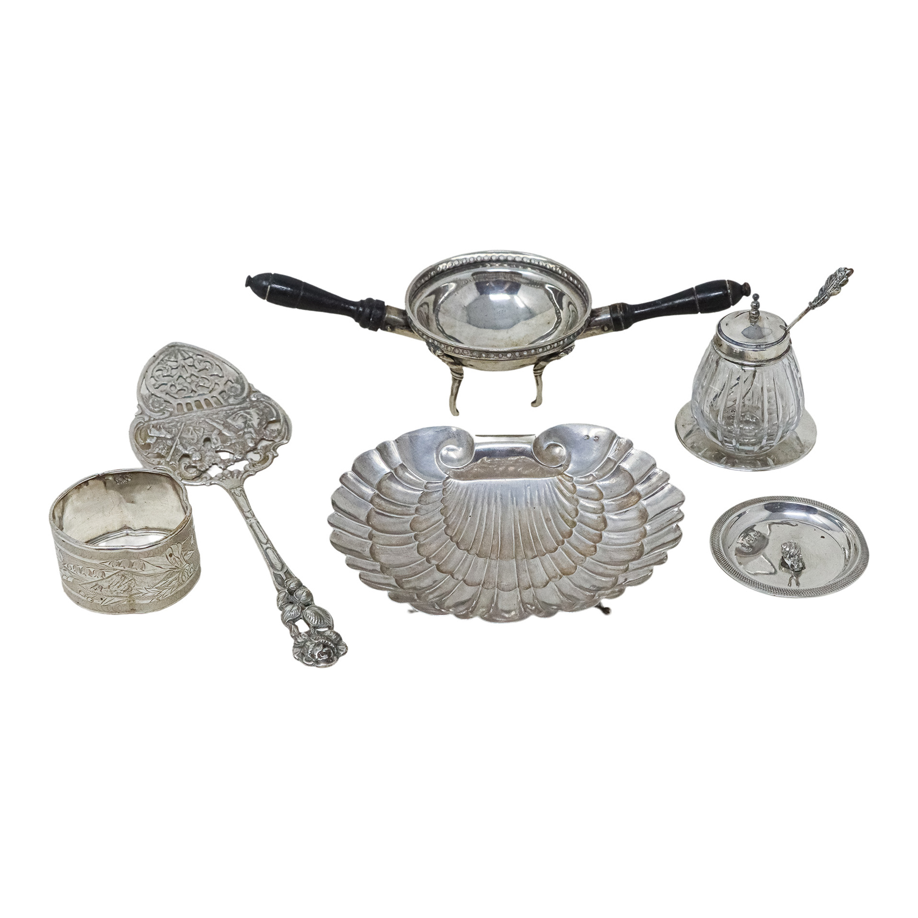 CONJUNTO DE PIEZAS DE PLATA