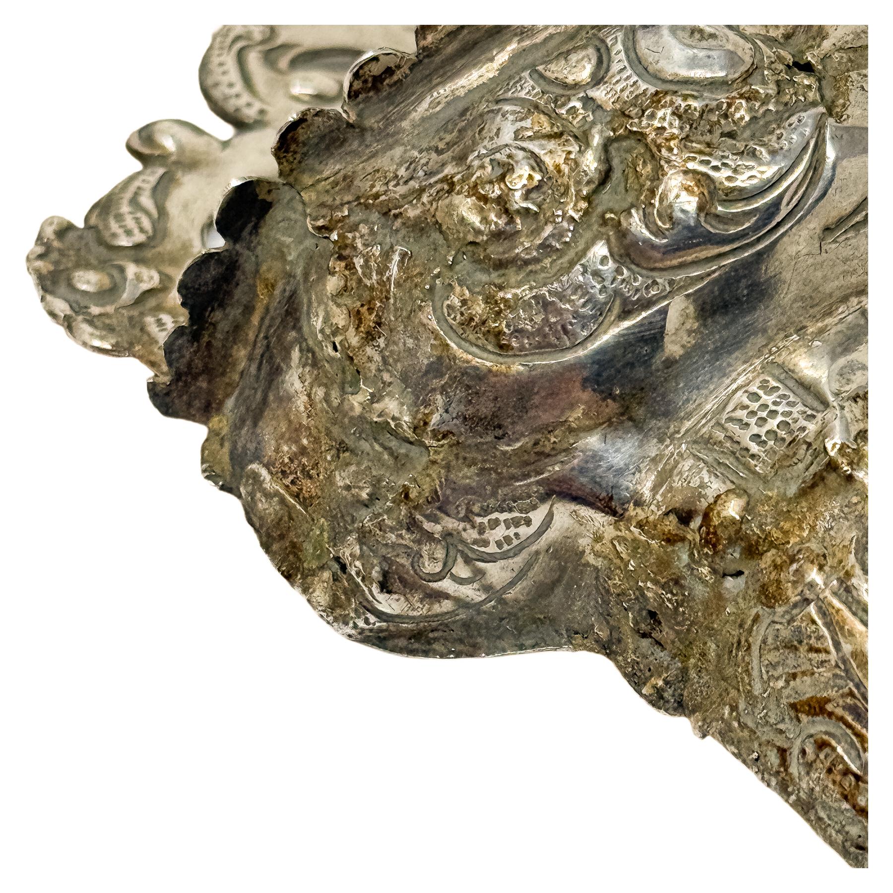 BENDITERA DE PLATA DEL S.XIX