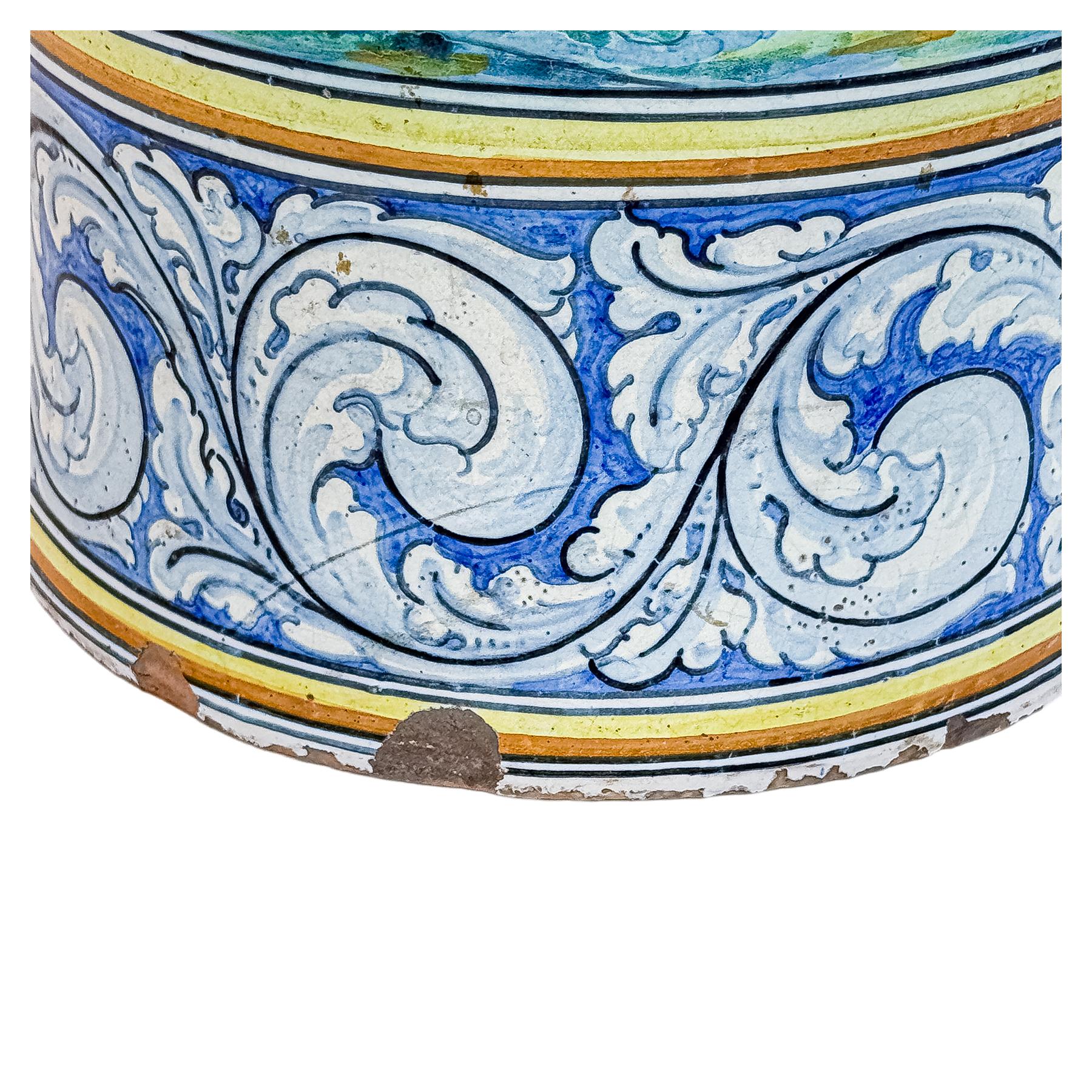 GRAN JARRA DE CERÁMICA DE TALAVERA DE MEDIADOS DE SIGLO XX