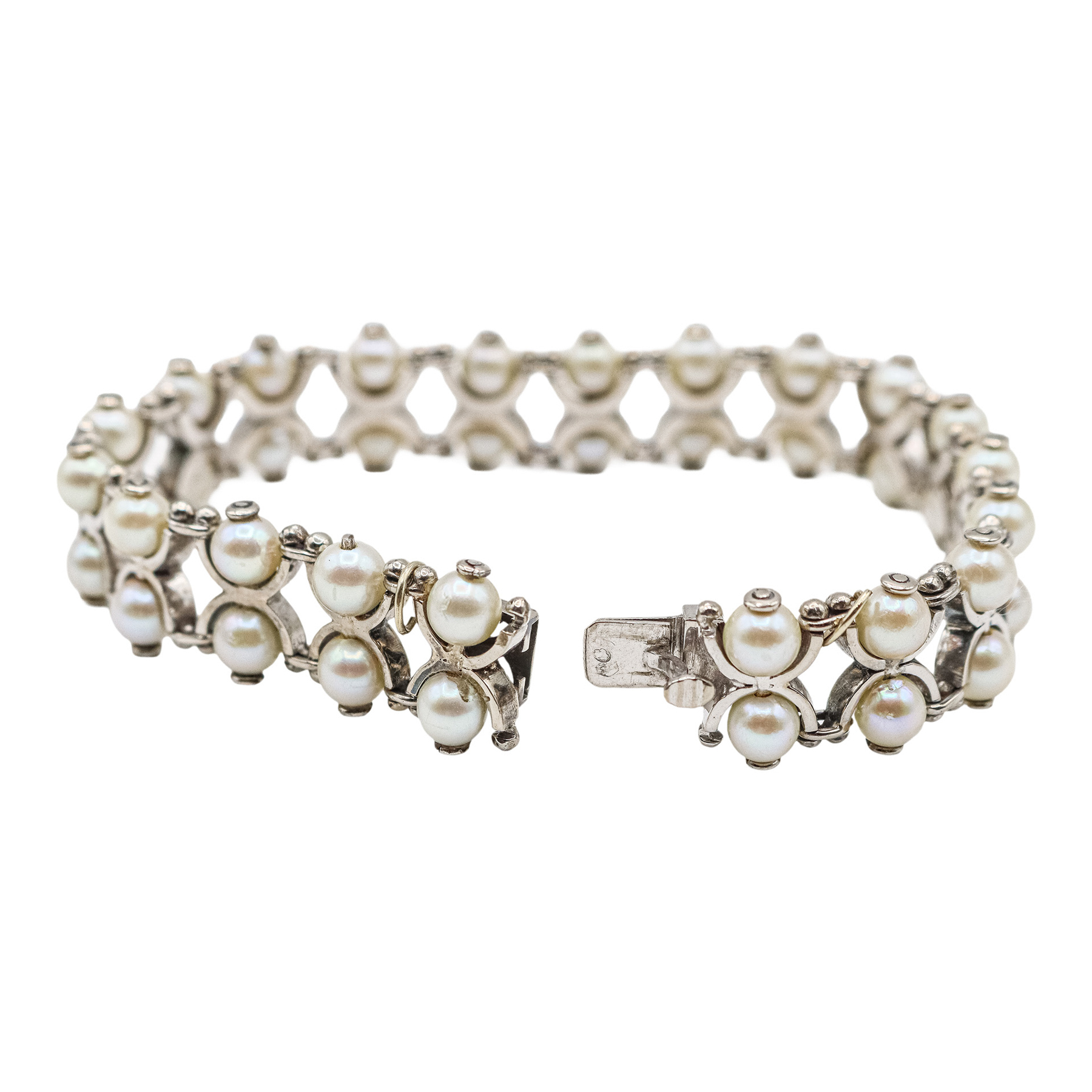 PULSERA DE PERLAS AÑOS 70