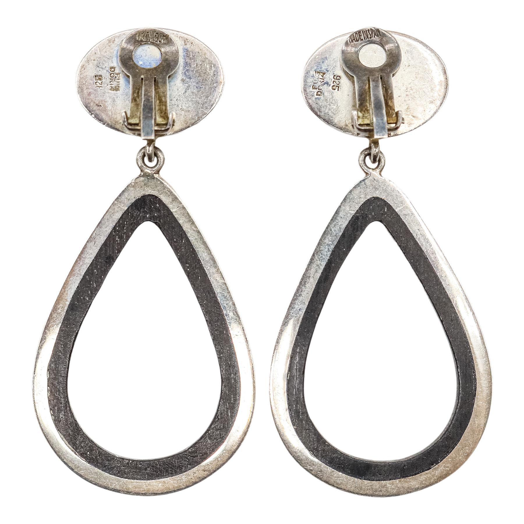 PENDIENTES LARGOS PUIG DORIA, AÑOS 90