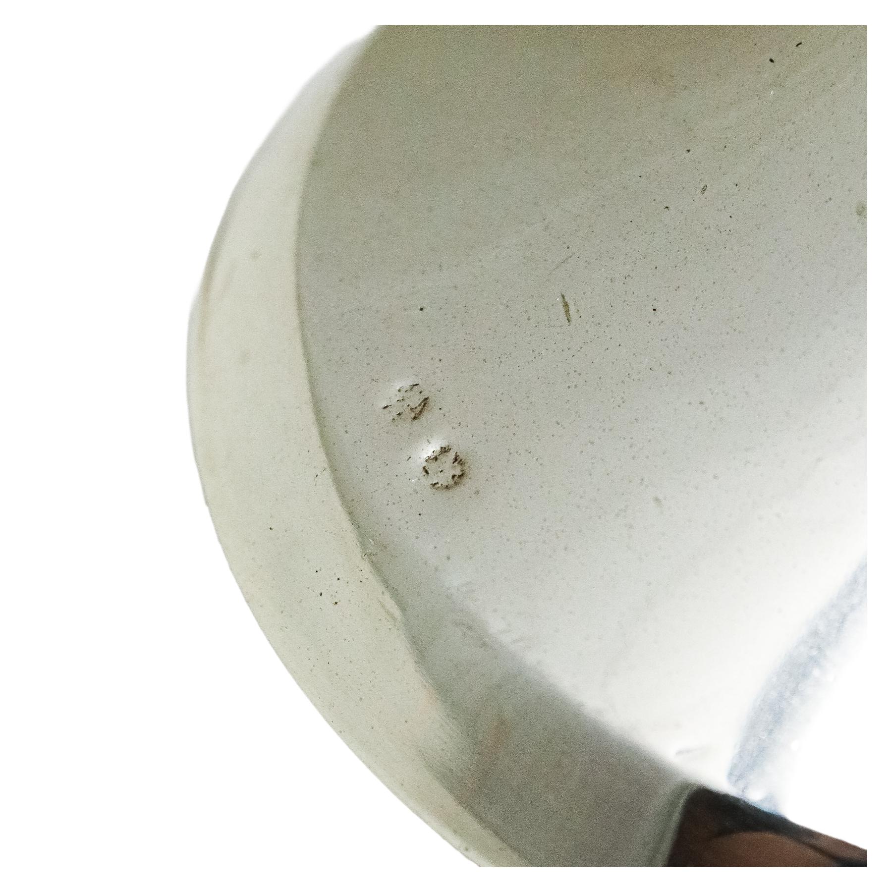 JARRÓN Y RECIPIENTE DECORATIVO EN PLATA DE LOS AÑOS 70