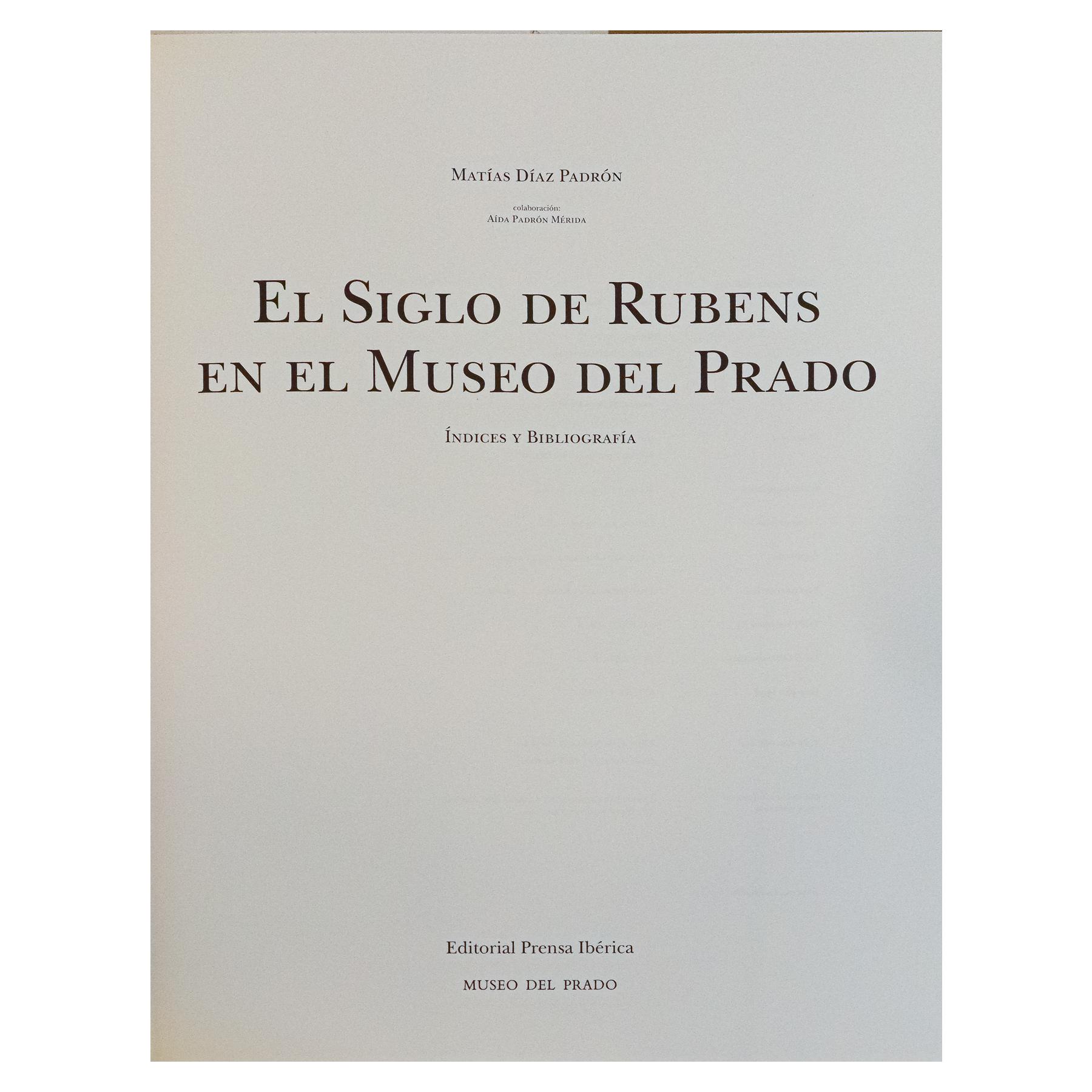 EL SIGLO DE RUBENS EN EL MUSEO DEL PRADO