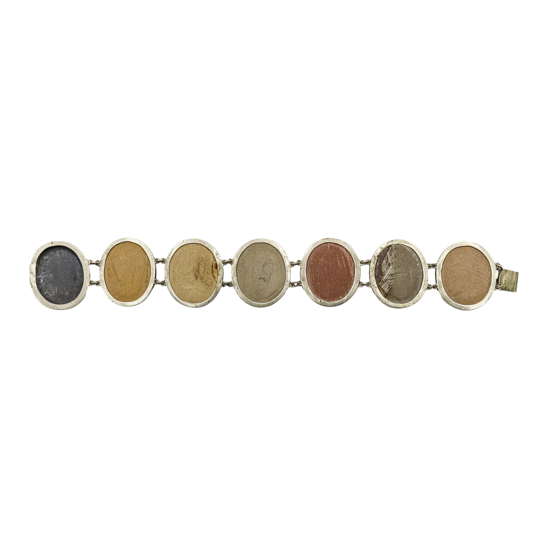 PULSERA ITALIANA CON CAMAFEOS DEL S.XIX