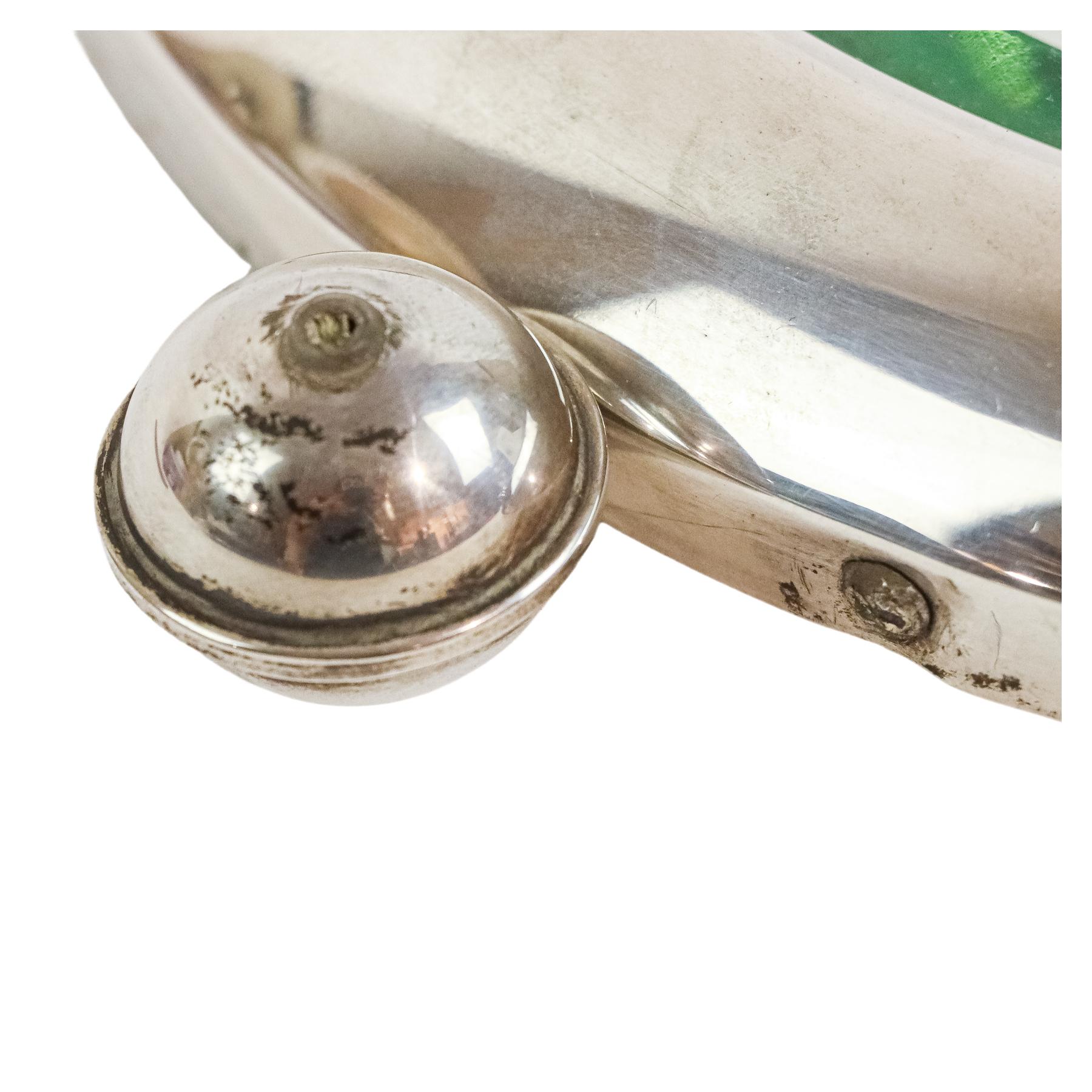 ESPEJO DE TOCADOR DE PLATA DEL PRIMER TERCIO DE S. XX