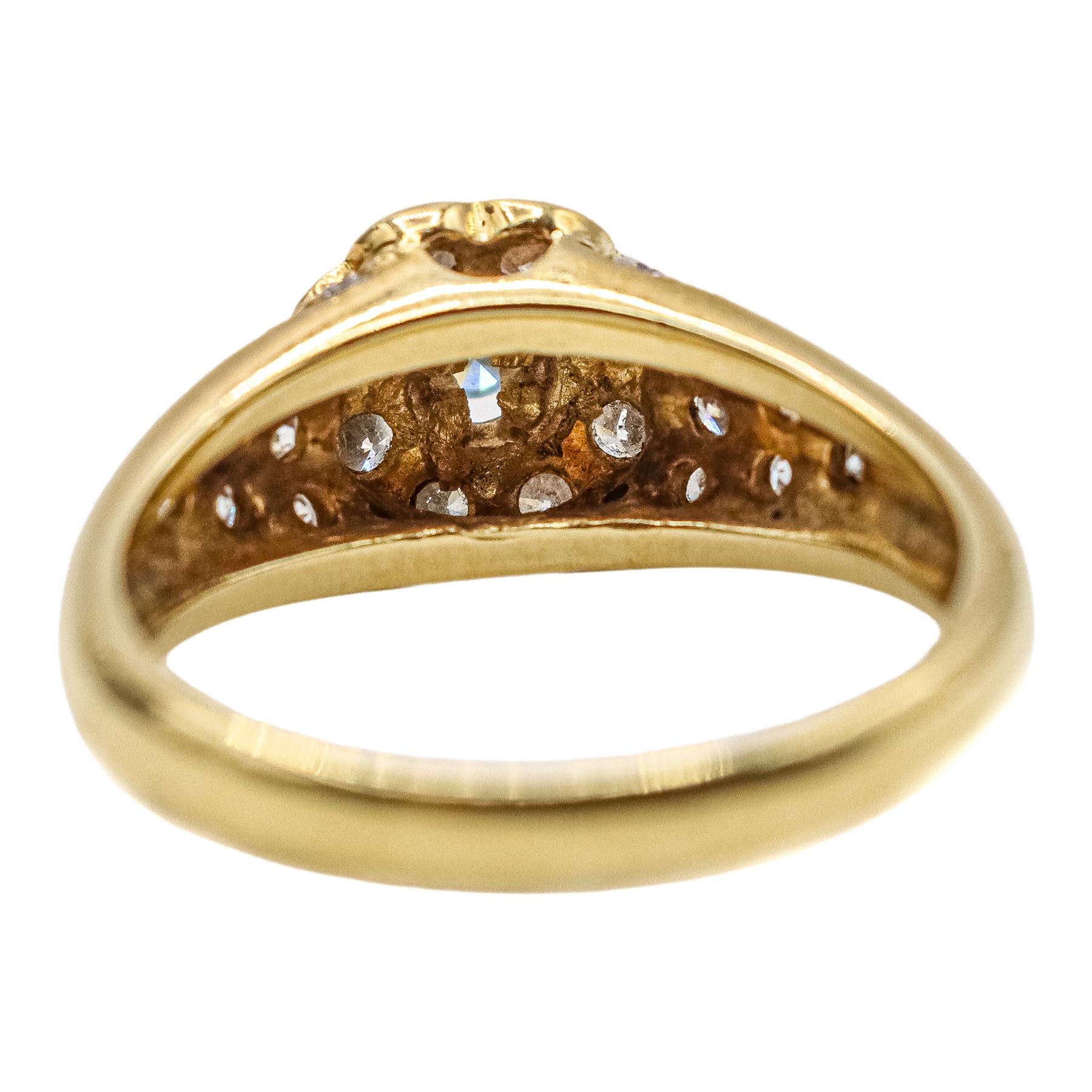 ANILLO CON DIAMANTE FANCY AZUL