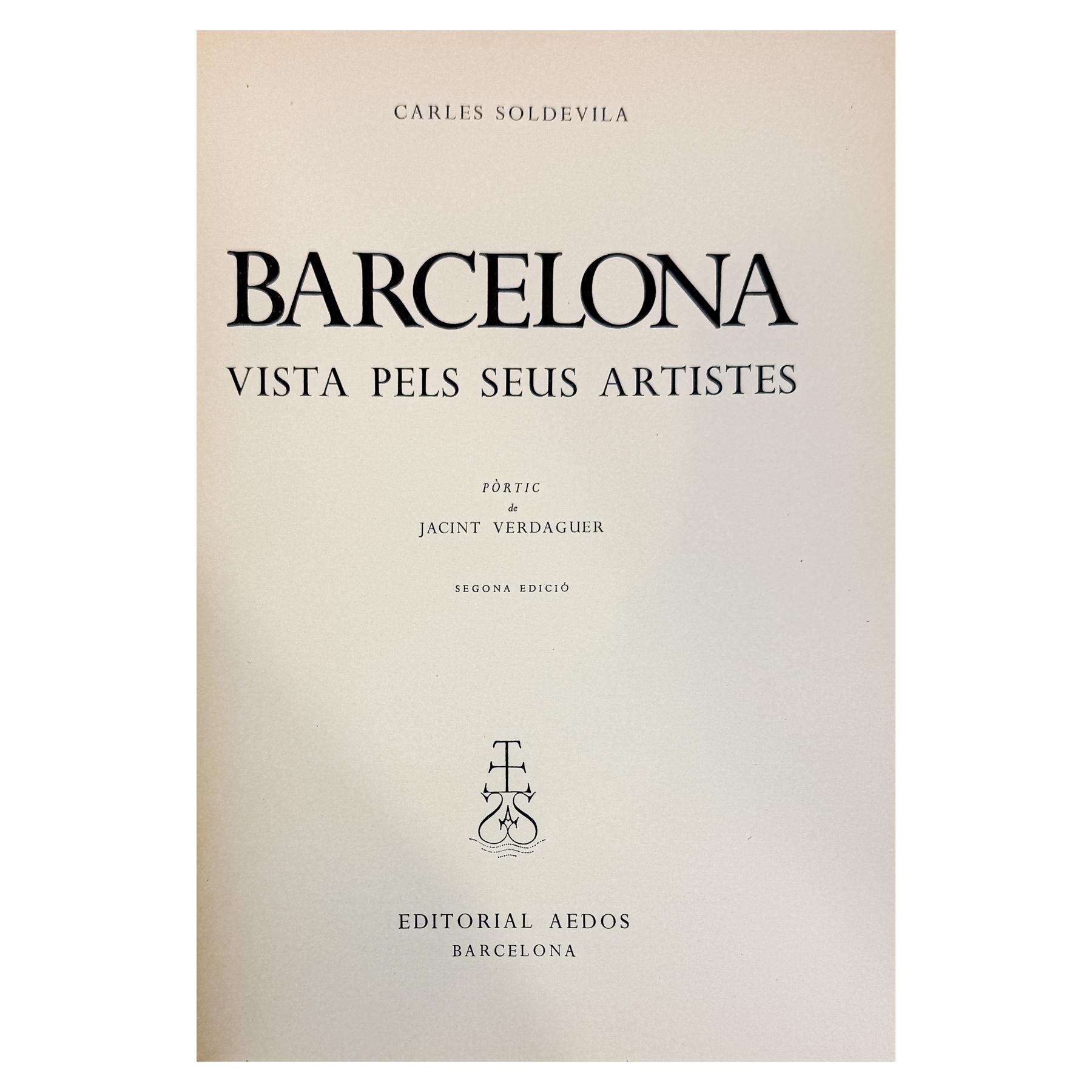 BARCELONA VISTA PELS SEUS ARTISTES
