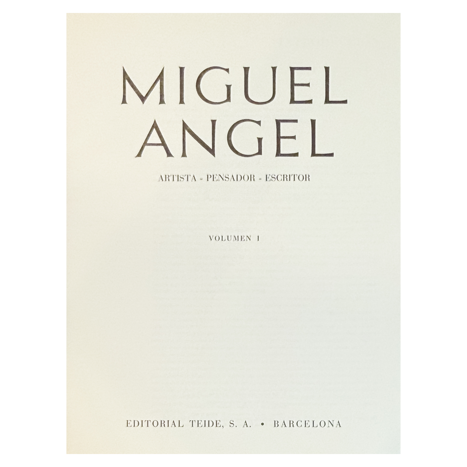 MIGUEL ÁNGEL Y LEONARDO DA VINCI
