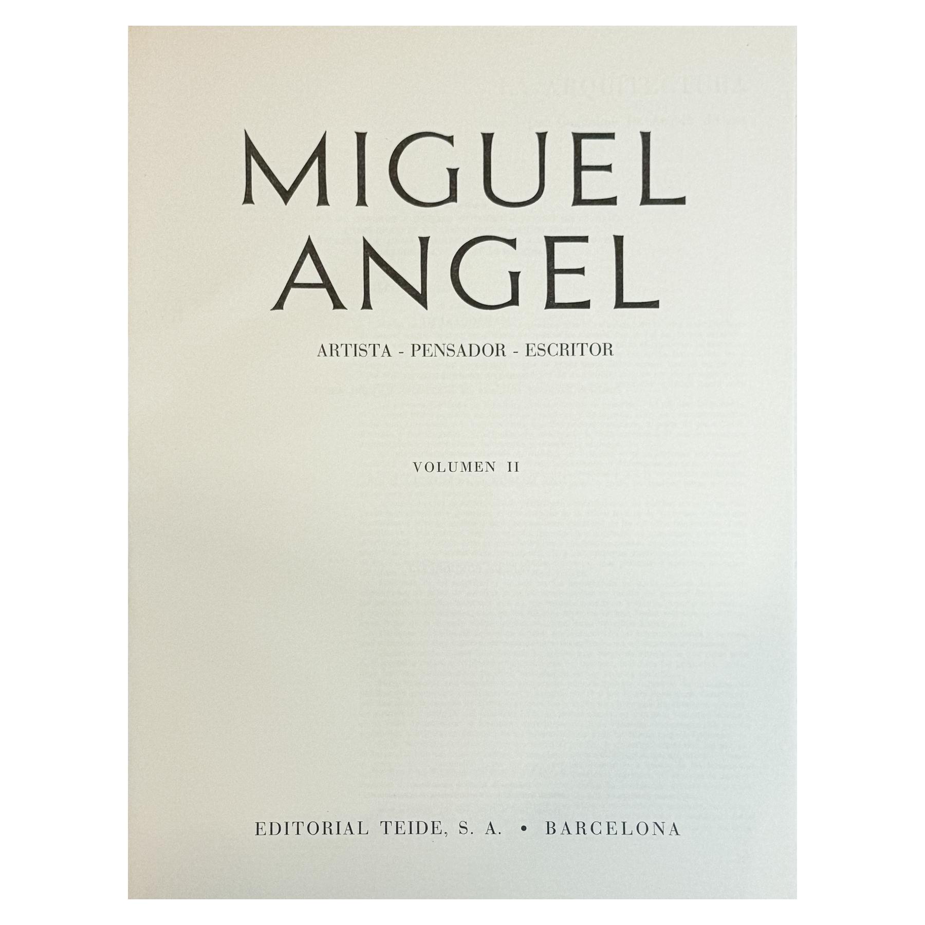 MIGUEL ÁNGEL Y LEONARDO DA VINCI