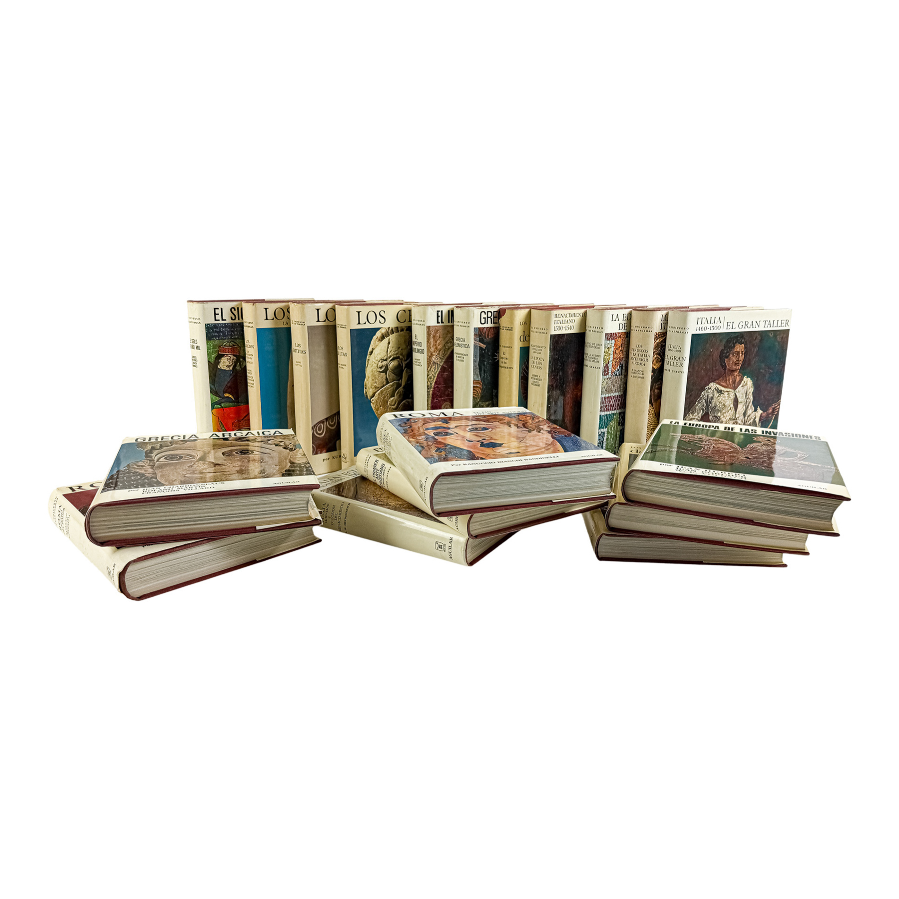 19 TOMOS DE LA COLECCIÓN EL UNIVERSO DE LAS FORMAS