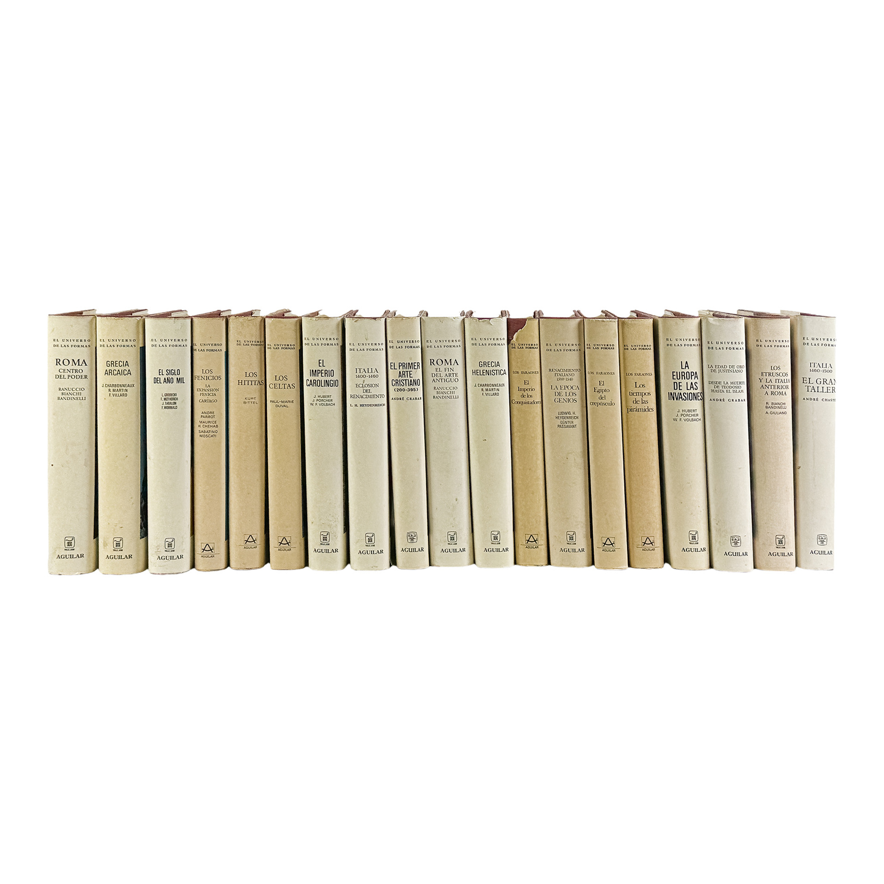 19 TOMOS DE LA COLECCIÓN EL UNIVERSO DE LAS FORMAS