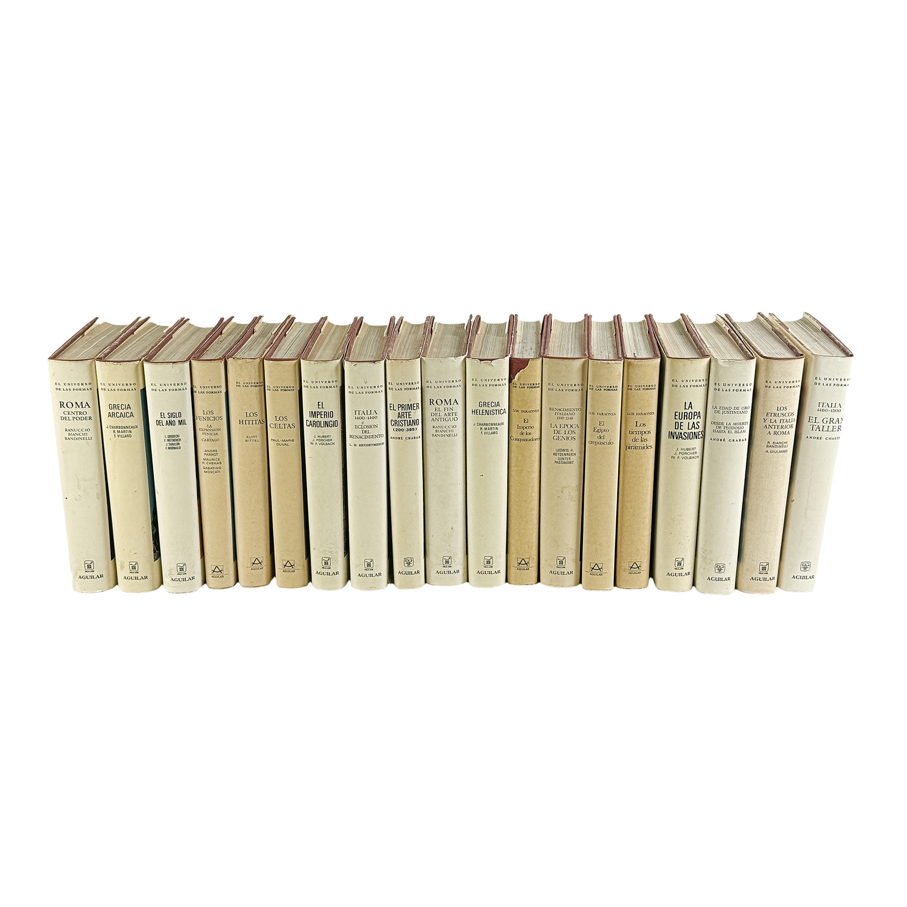 19 TOMOS DE LA COLECCIÓN EL UNIVERSO DE LAS FORMAS