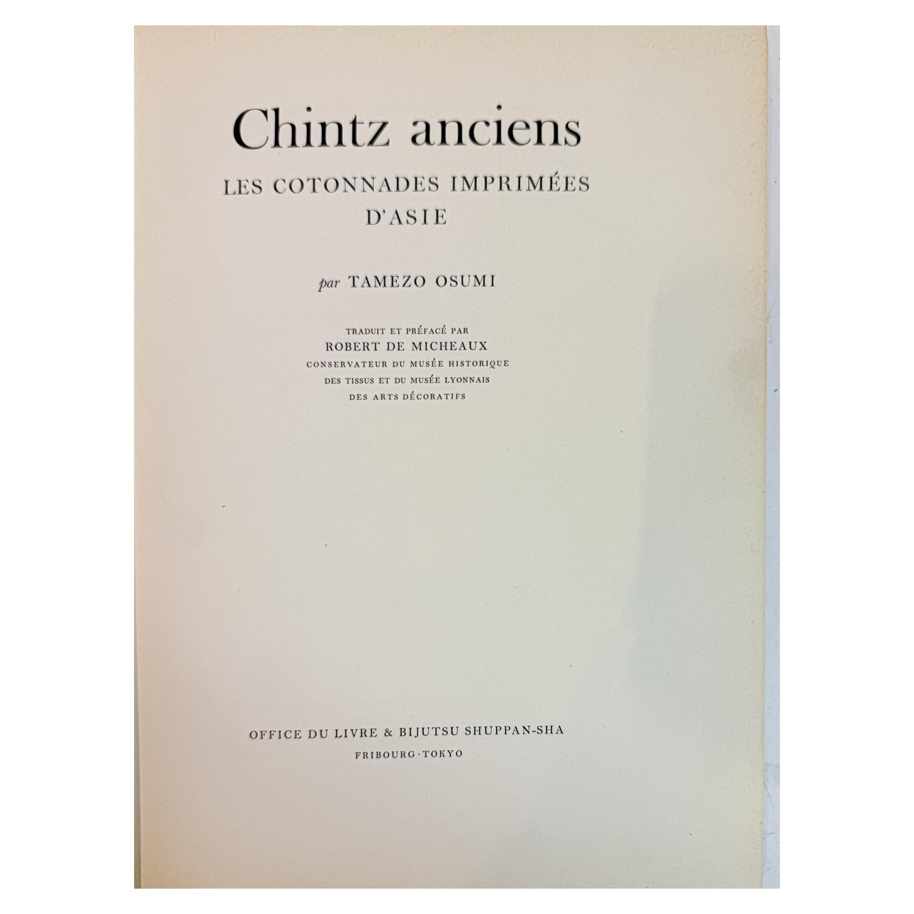 CHINTZ ANCIENS, LES COTONNADES IMPREMÉES D&#39;ASIE