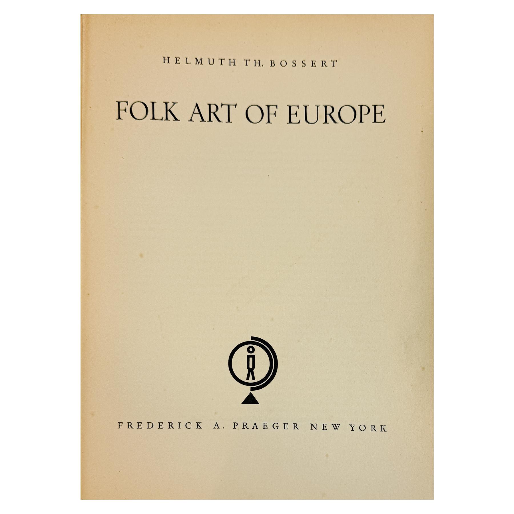 FOLK ART OF EUROPE