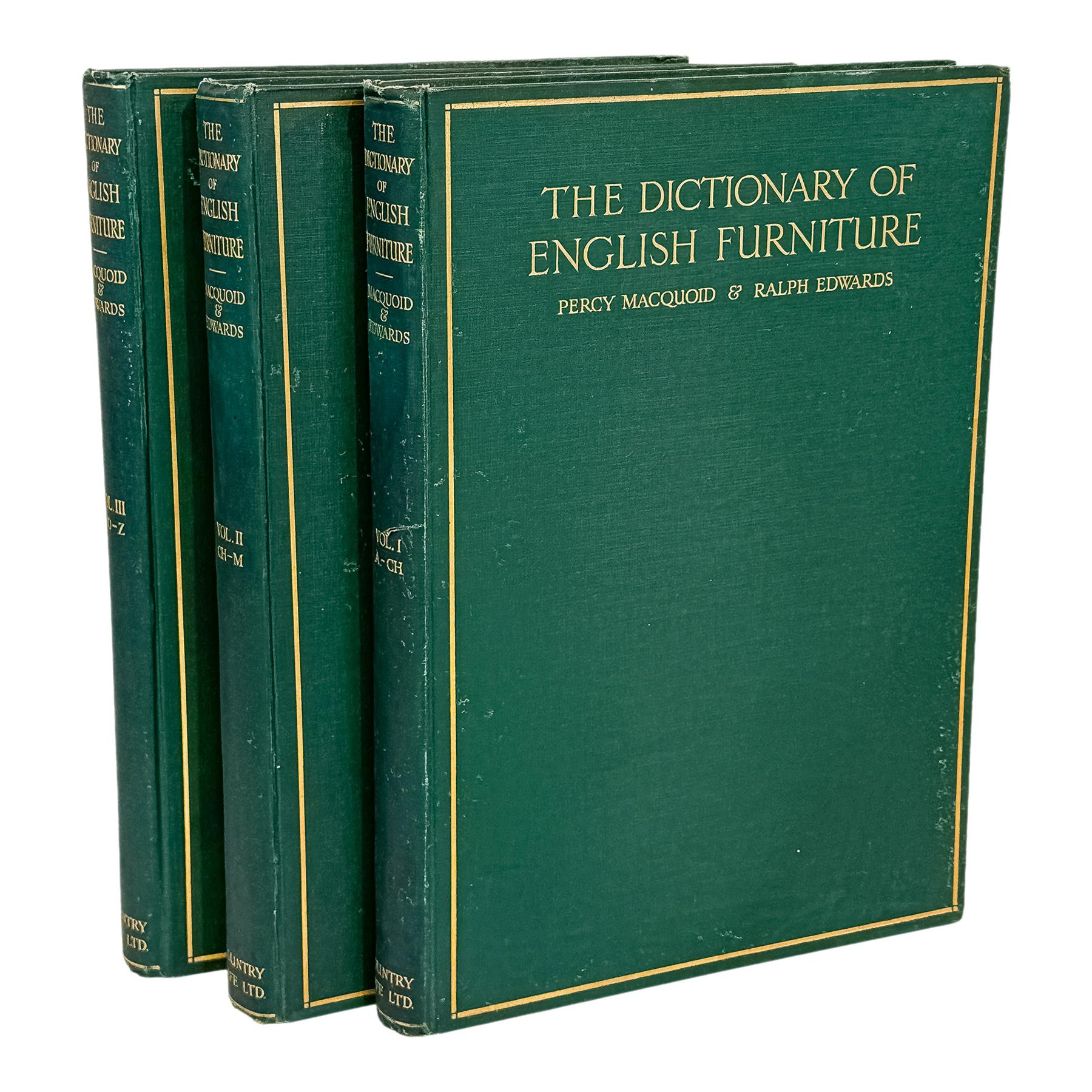 THE DICTIONARY OF ENGLISH FORNITURE...