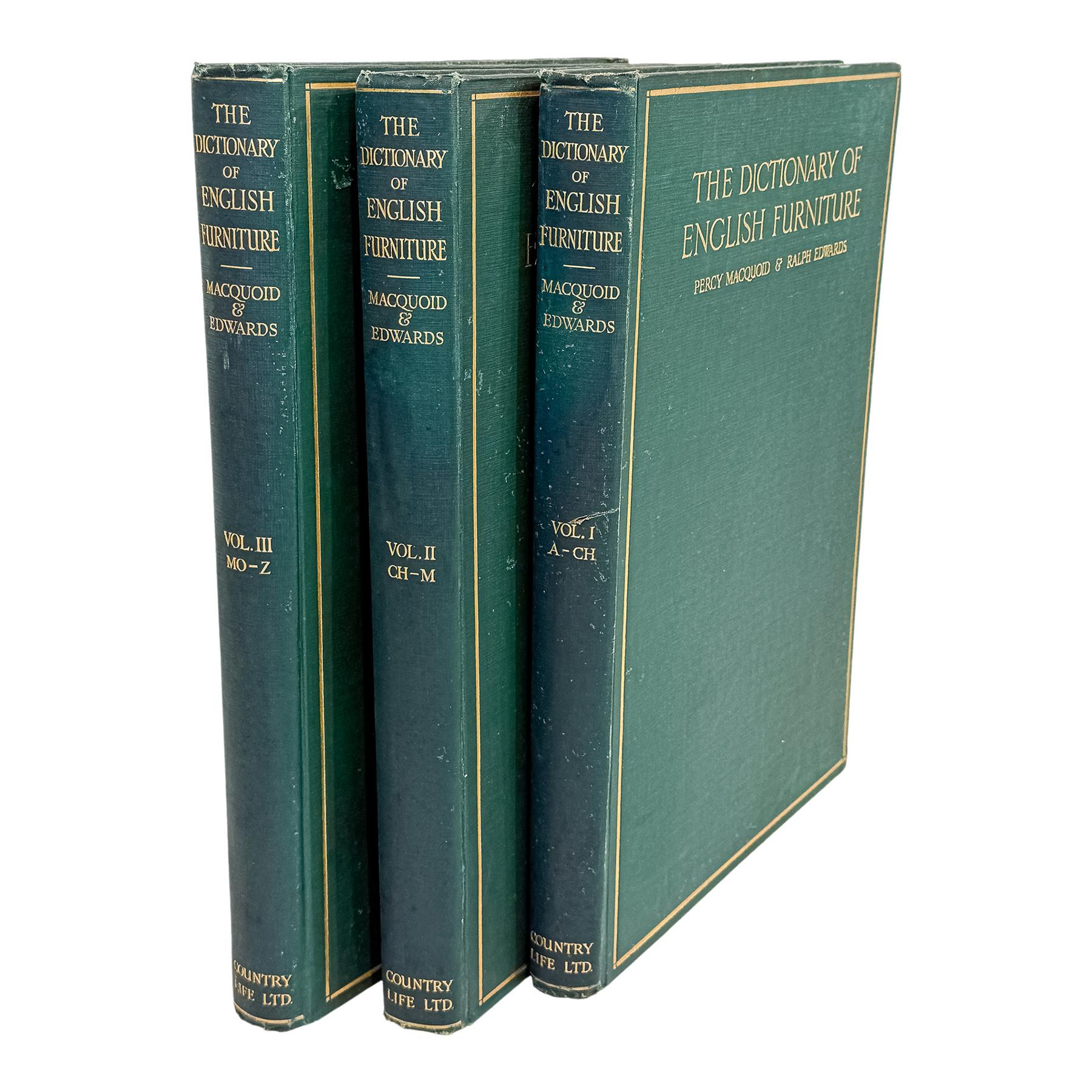 THE DICTIONARY OF ENGLISH FORNITURE...