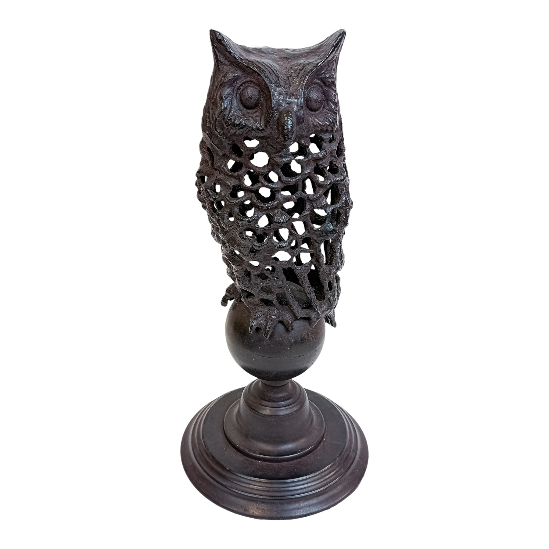 FIGURA DE BUHO DEL ÚLTIMO CUARTO DE SIGLO XX