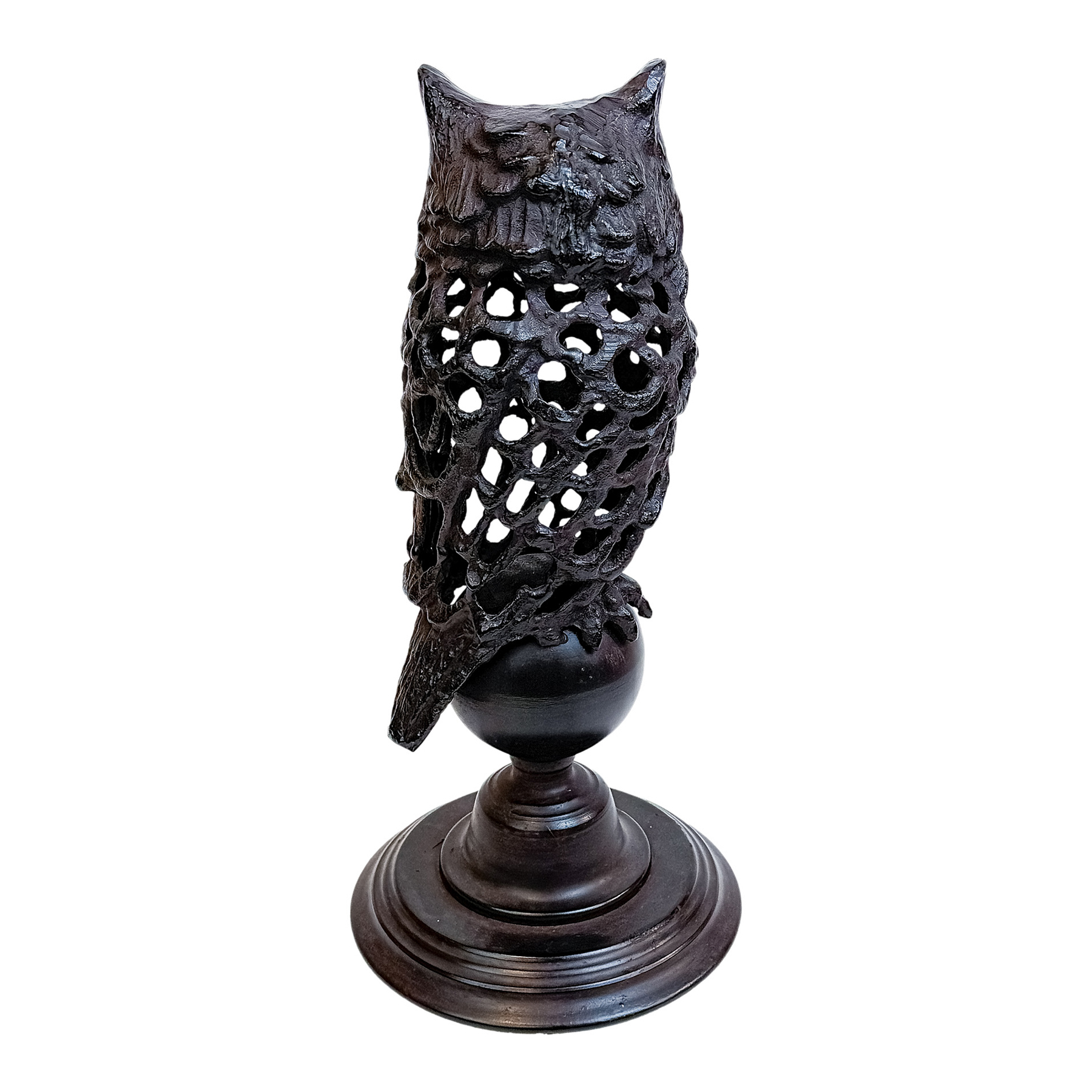 FIGURA DE BUHO DEL ÚLTIMO CUARTO DE SIGLO XX