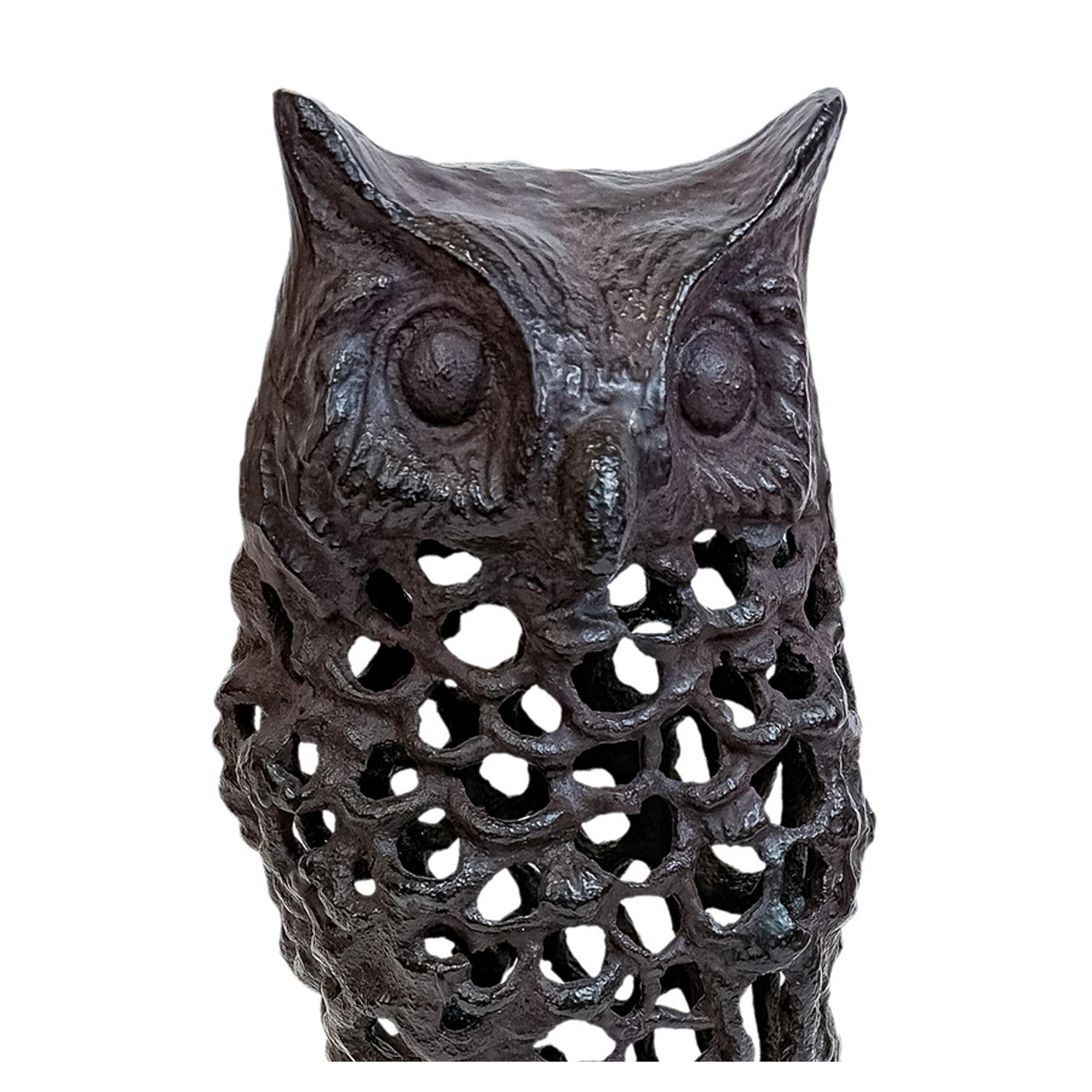 FIGURA DE BUHO DEL ÚLTIMO CUARTO DE SIGLO XX