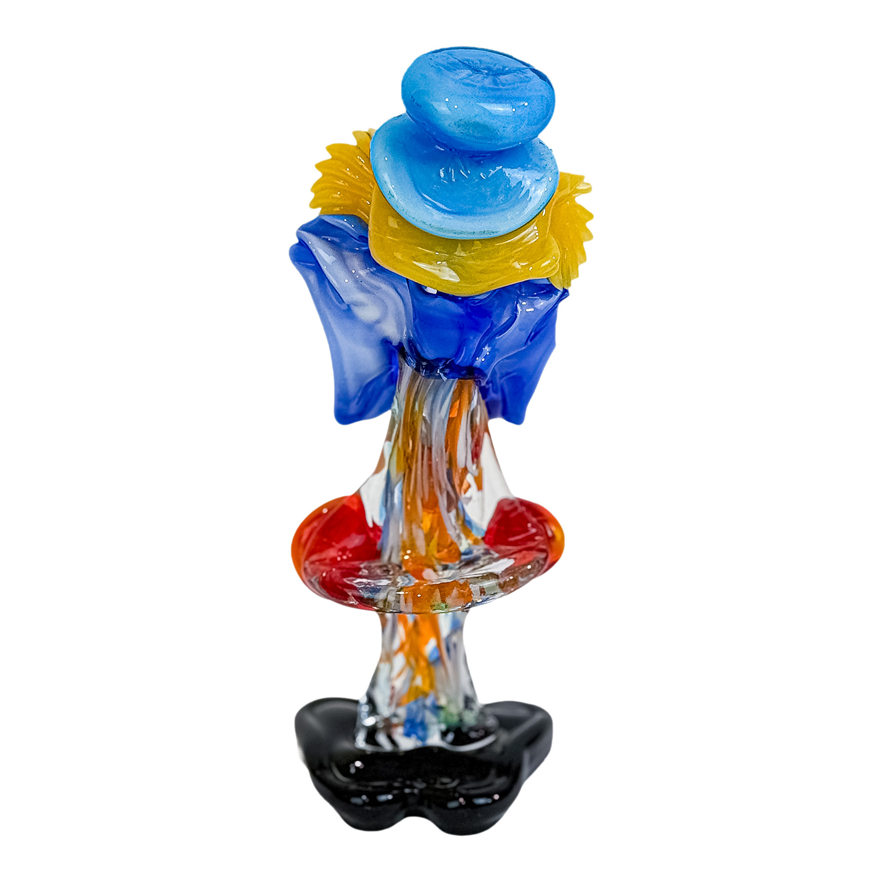 PAYASO DE CRISTAL MURANO DEL ÚLTIMO CUARTO DE SIGLO XX