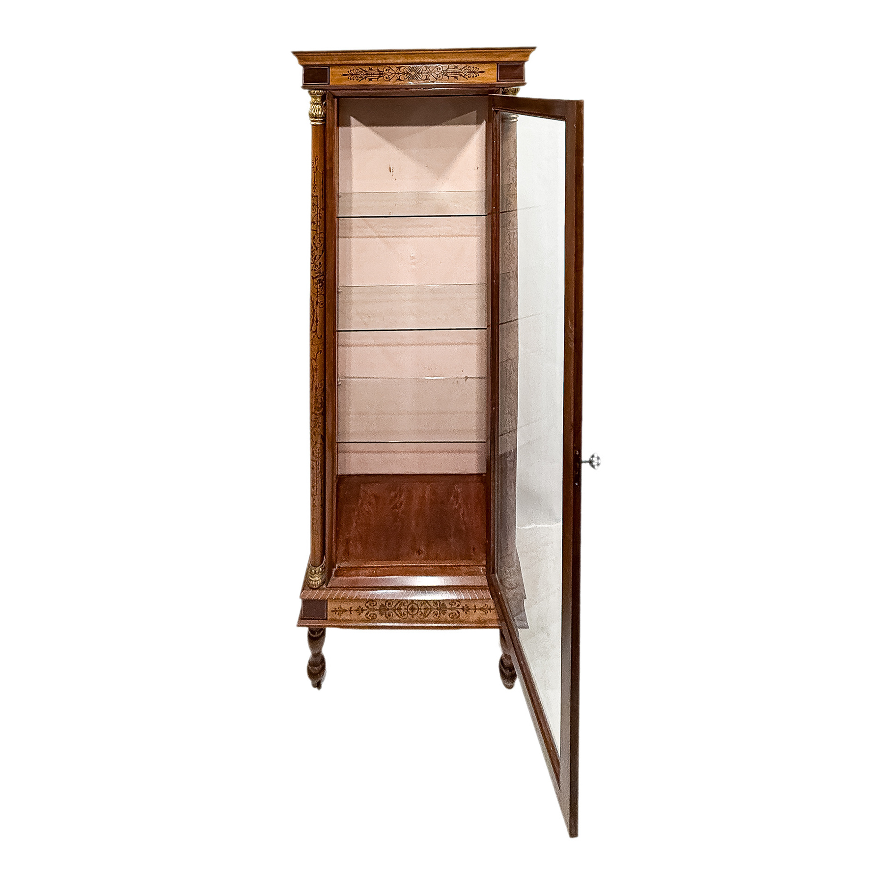 VITRINA DE ESTILO ISABELINO DE MEDIADOS DE S. XX
