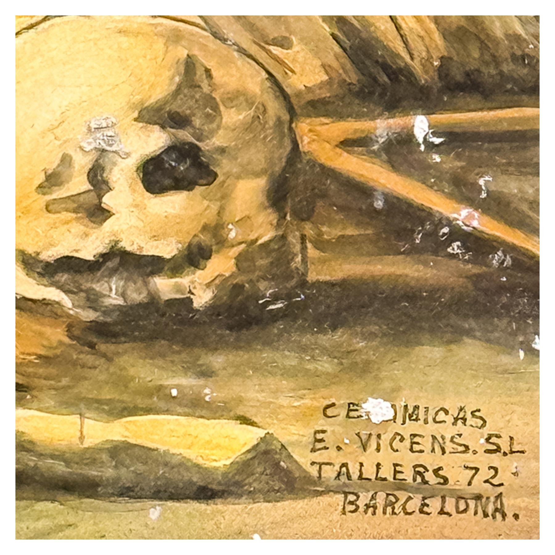 PLAFÓN DE BALDOSAS S.XIX