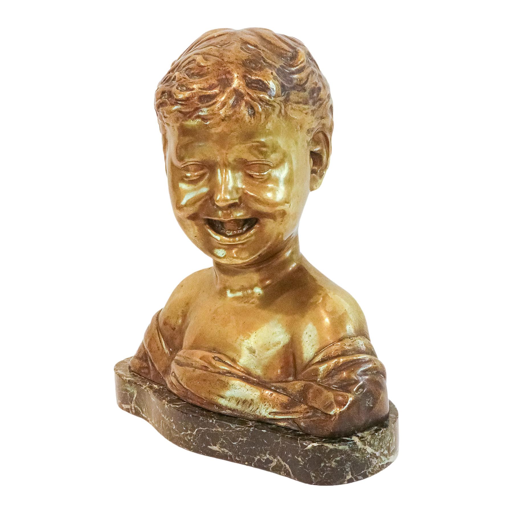 BUSTO EN BRONCE DE FINALES DEL SXIX