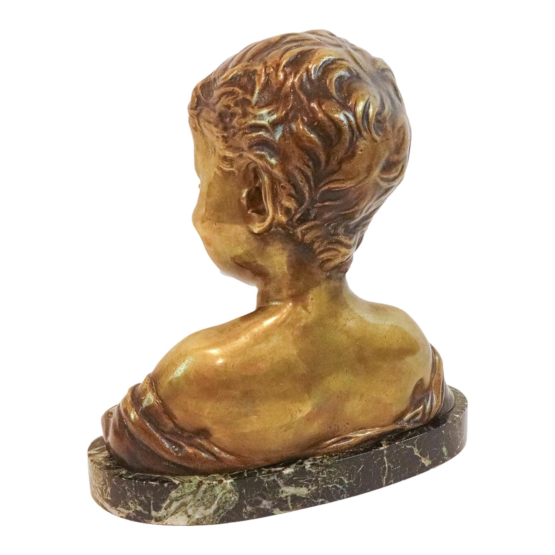 BUSTO EN BRONCE DE FINALES DEL SXIX