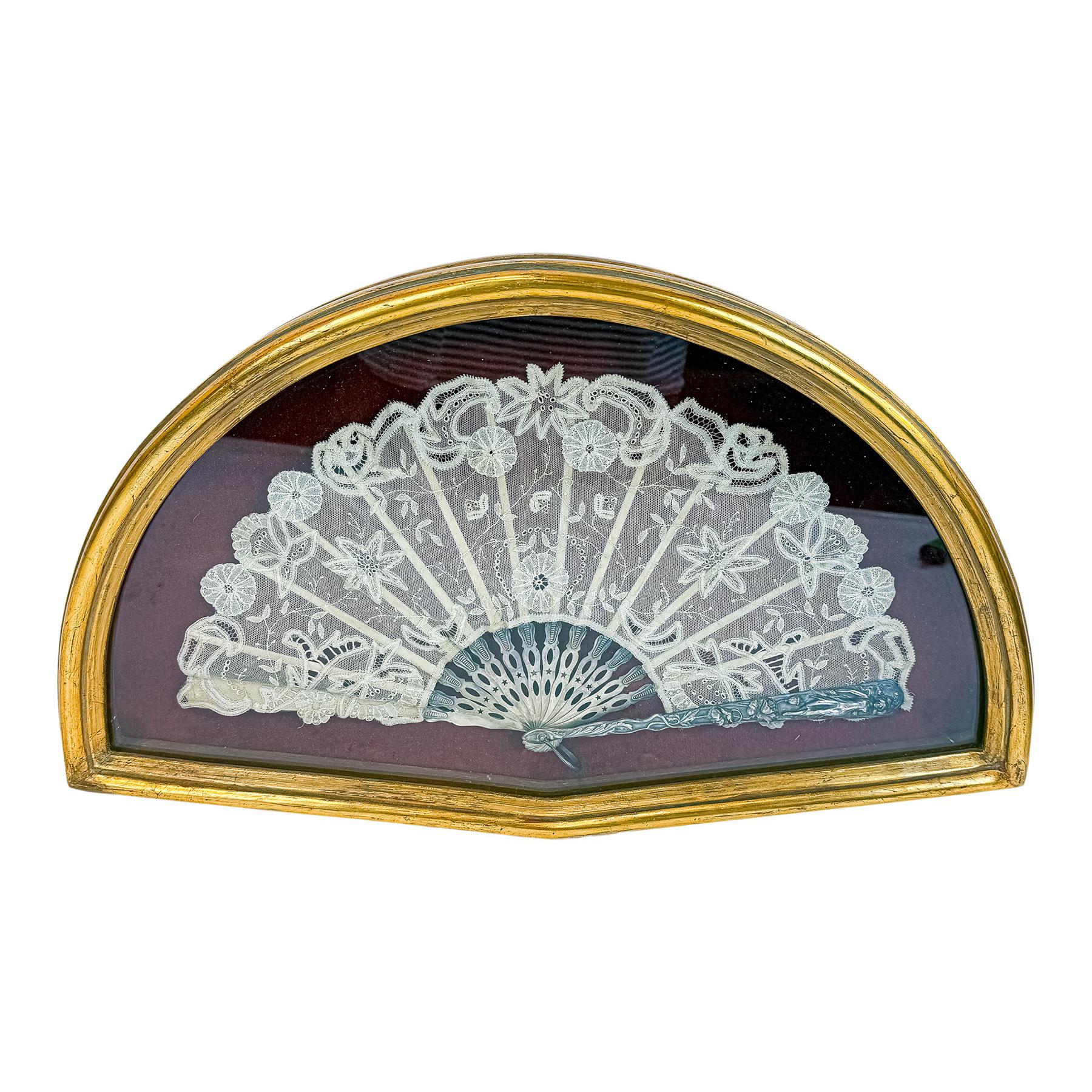 ABANICO ART NOUVEAU DE PRINCIPIOS DEL S.XX