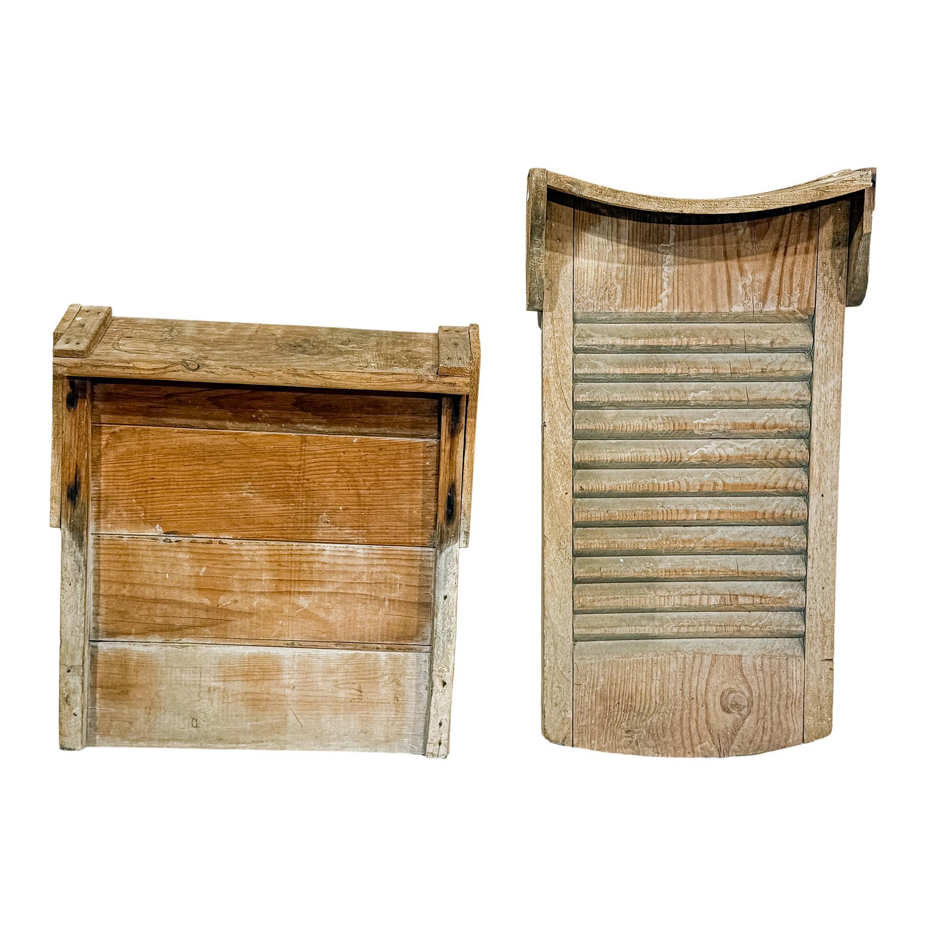 DOS TABLAS DE LAVADO MEDIADOS SIGLO XX