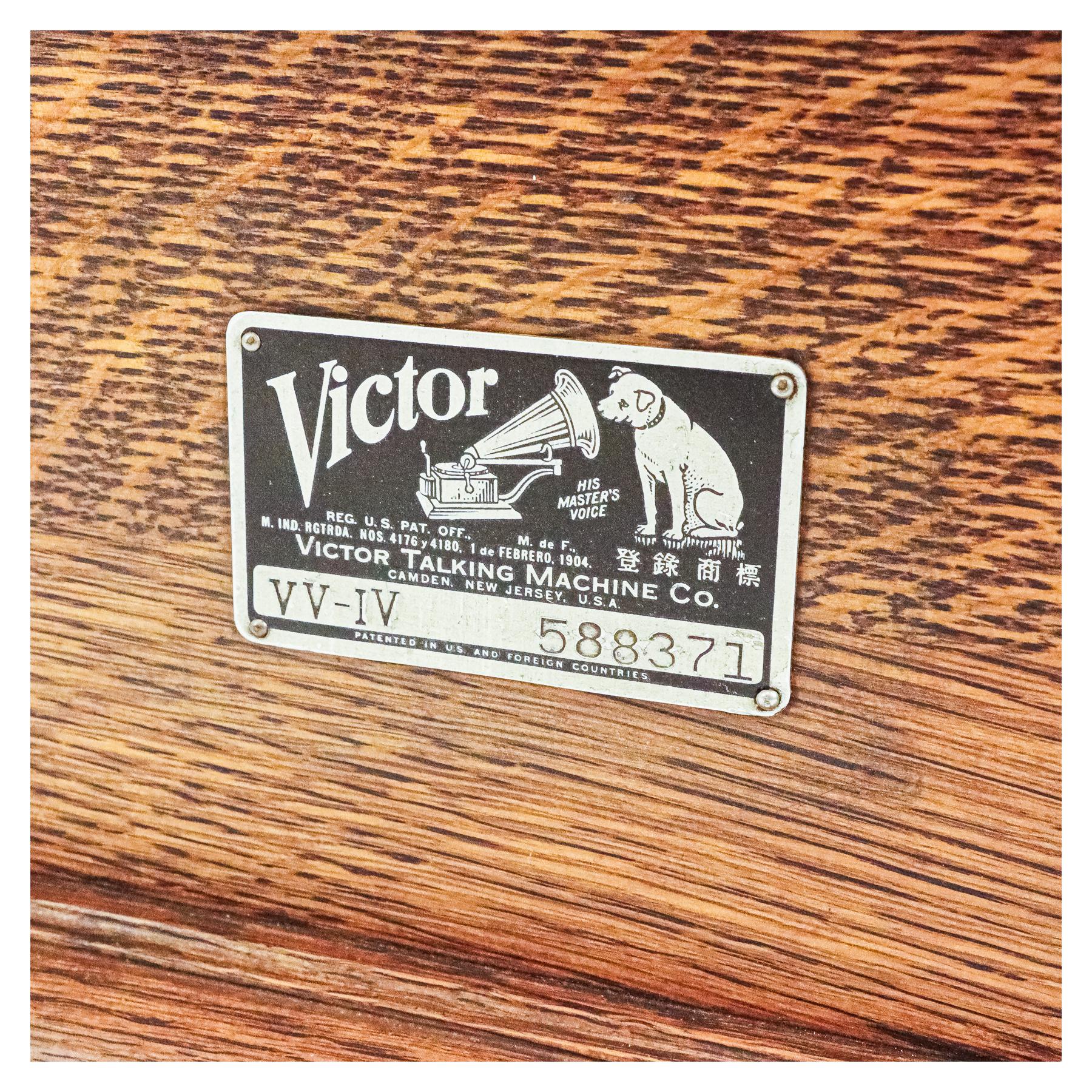 FONÓGRAFO VICTOR VV-IV, DE PPS. DEL S.XX