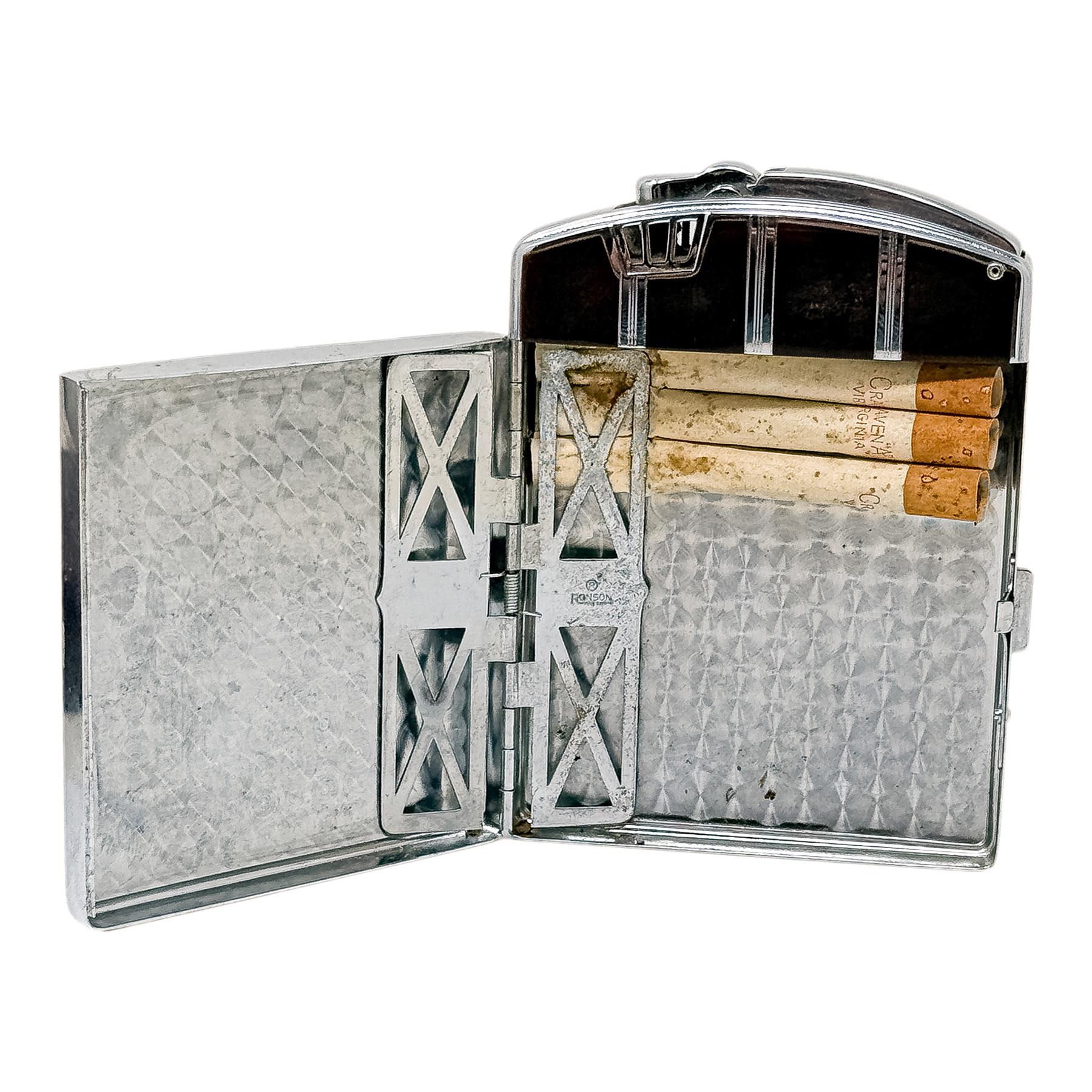 PITILLERA ENCENDEDOR RONSON TWENTY CASE