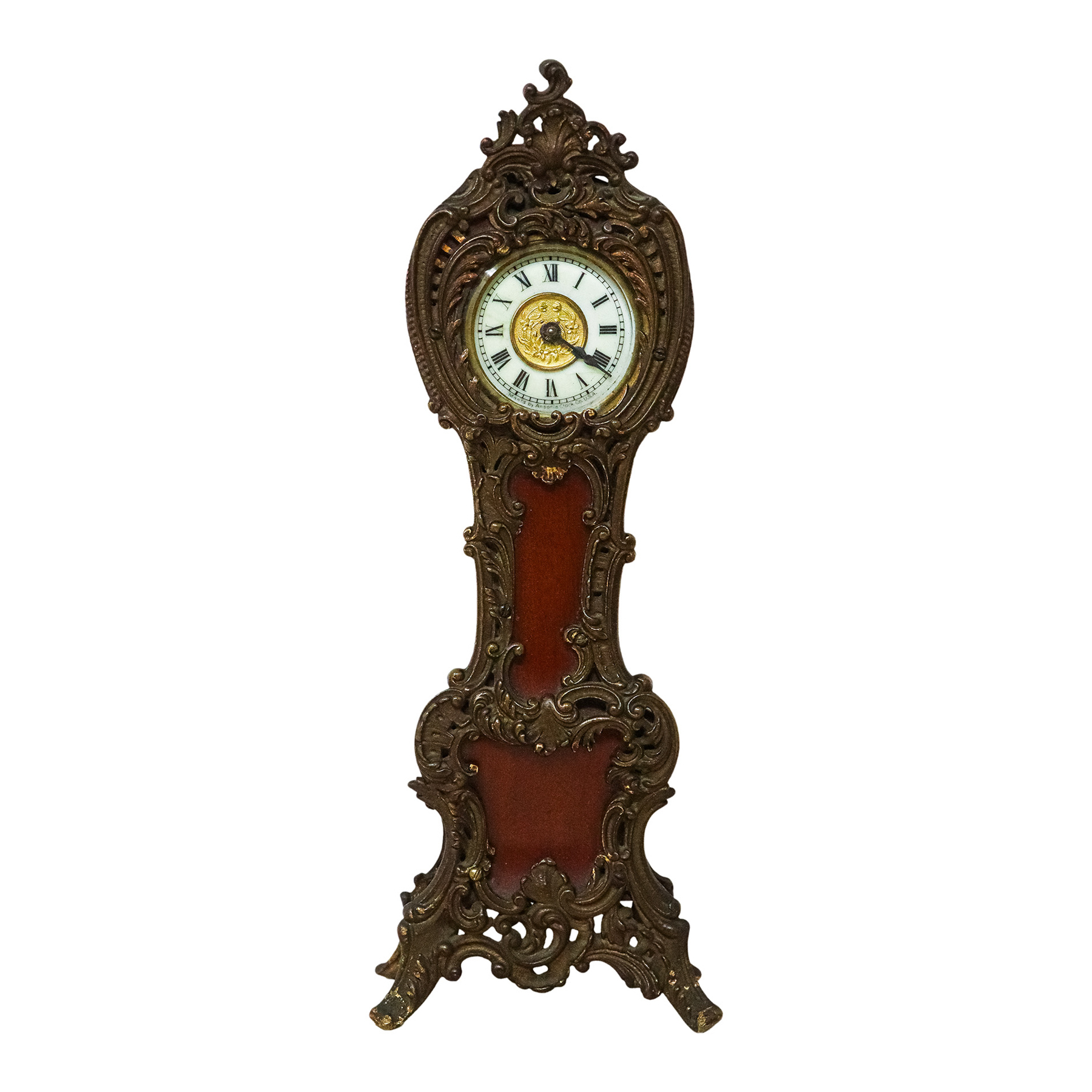 RELOJ DE SOBREMESA EN MINIATURA, MEDIADOS S.XX 
