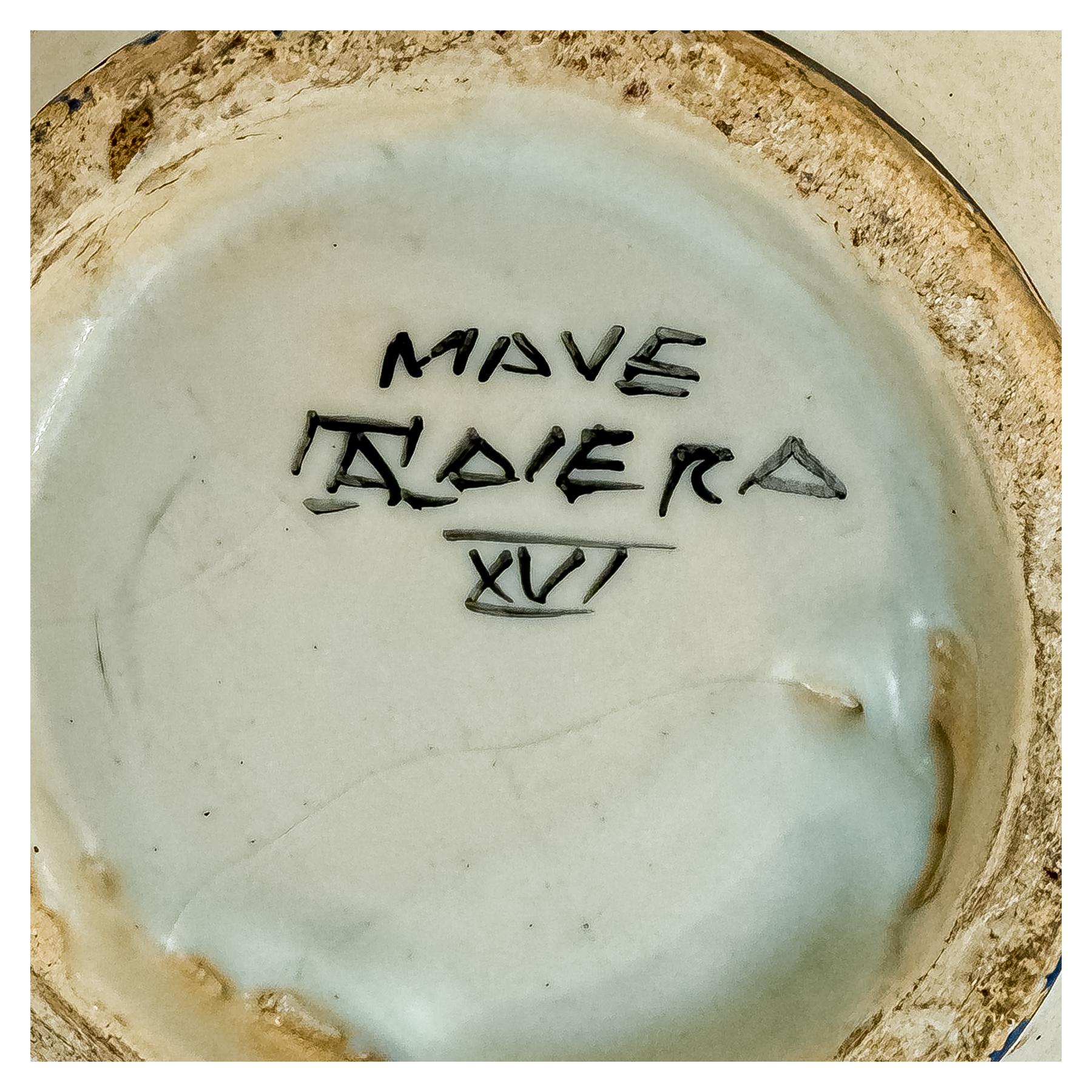 JARRA DE CERÁMICA DE TALAVERA DE MEDIADOS DE SIGLO XX