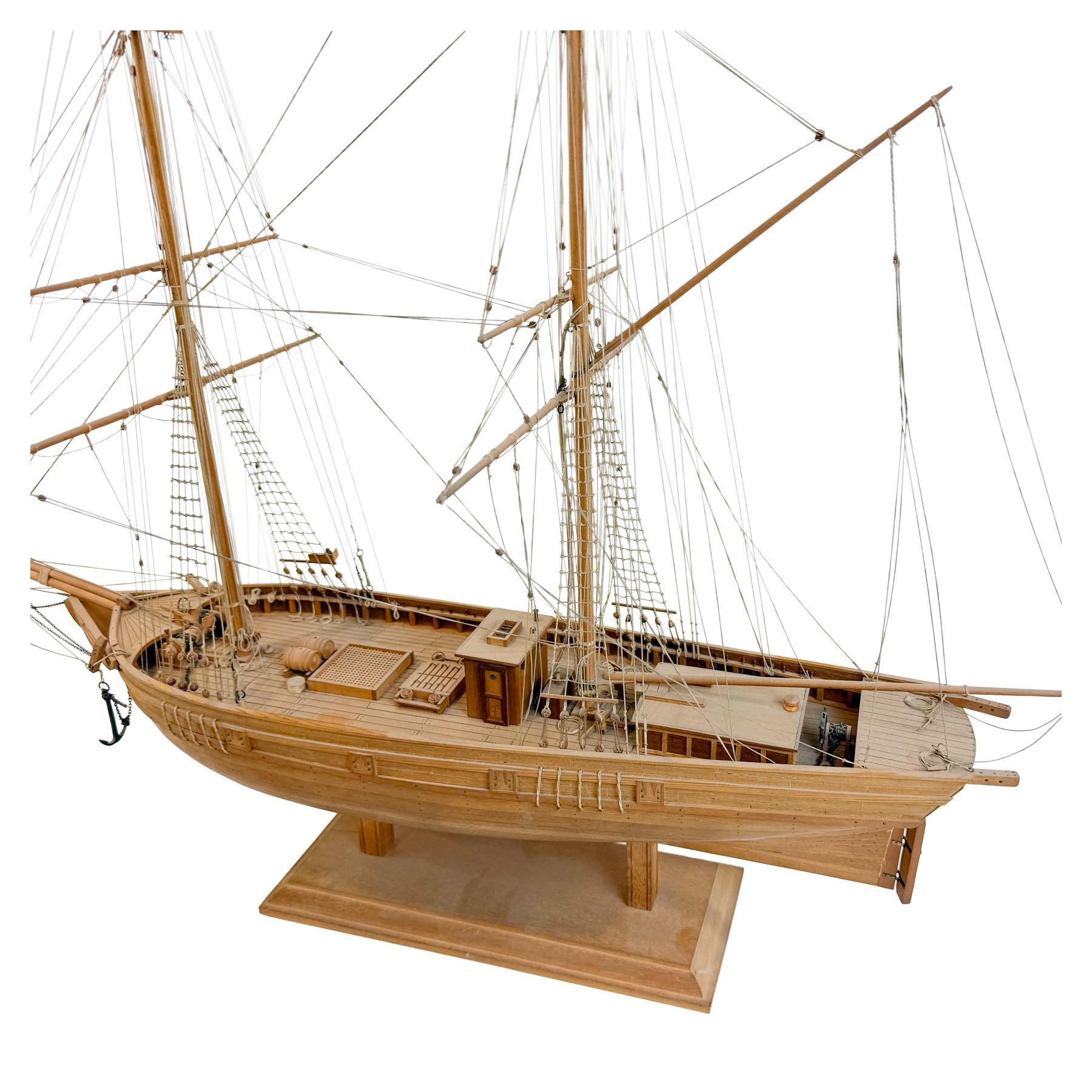 MAQUETA DE BARCO DEL ÚLTIMO TERCIO DE S. XX