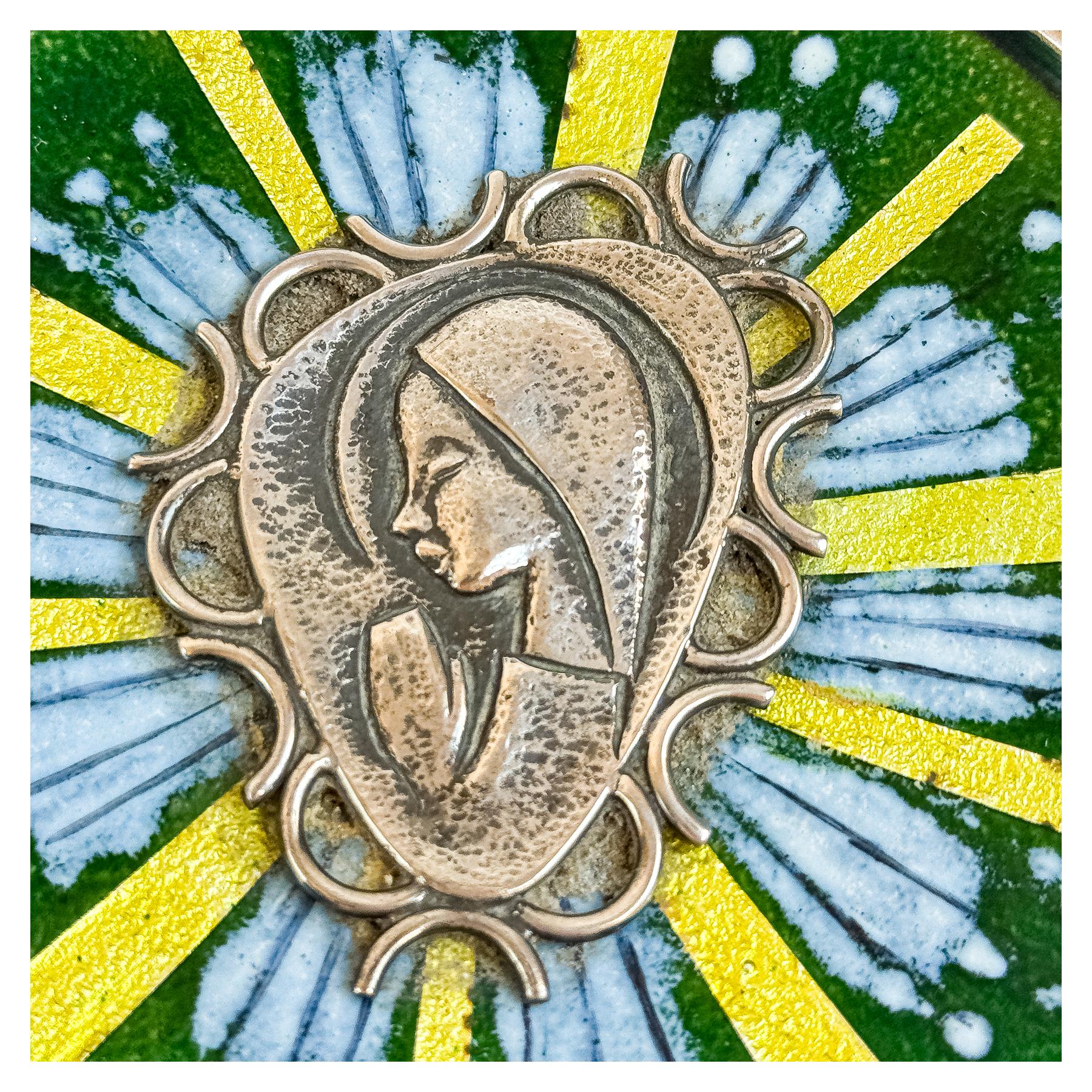 MEDALLÓN RELIGIOSO DEL ÚLITMO TERCIO DEL S.XX