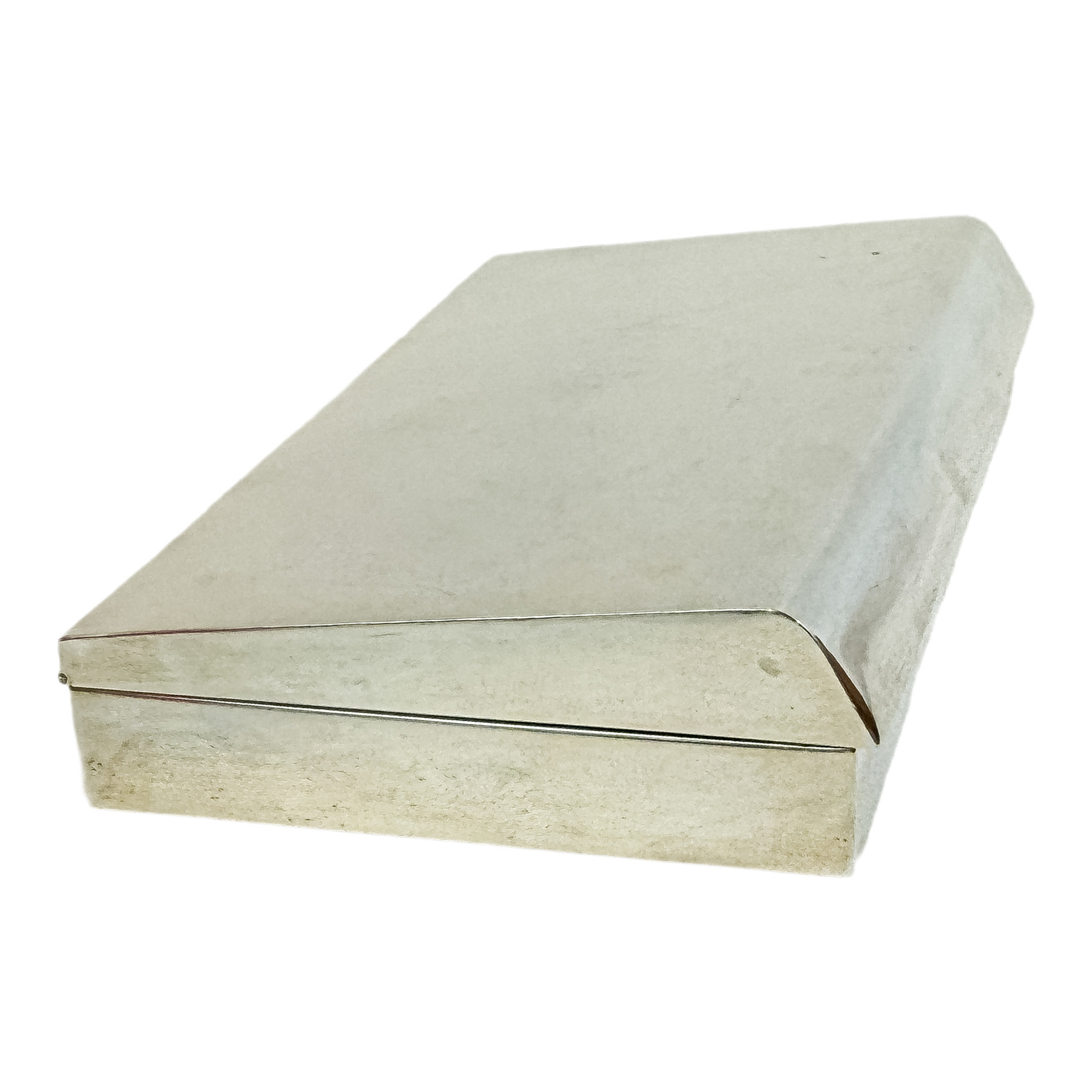 CAJA CIGARRERA EN PLATA DEL ÚLTIMO CUARTO DEL S.XX