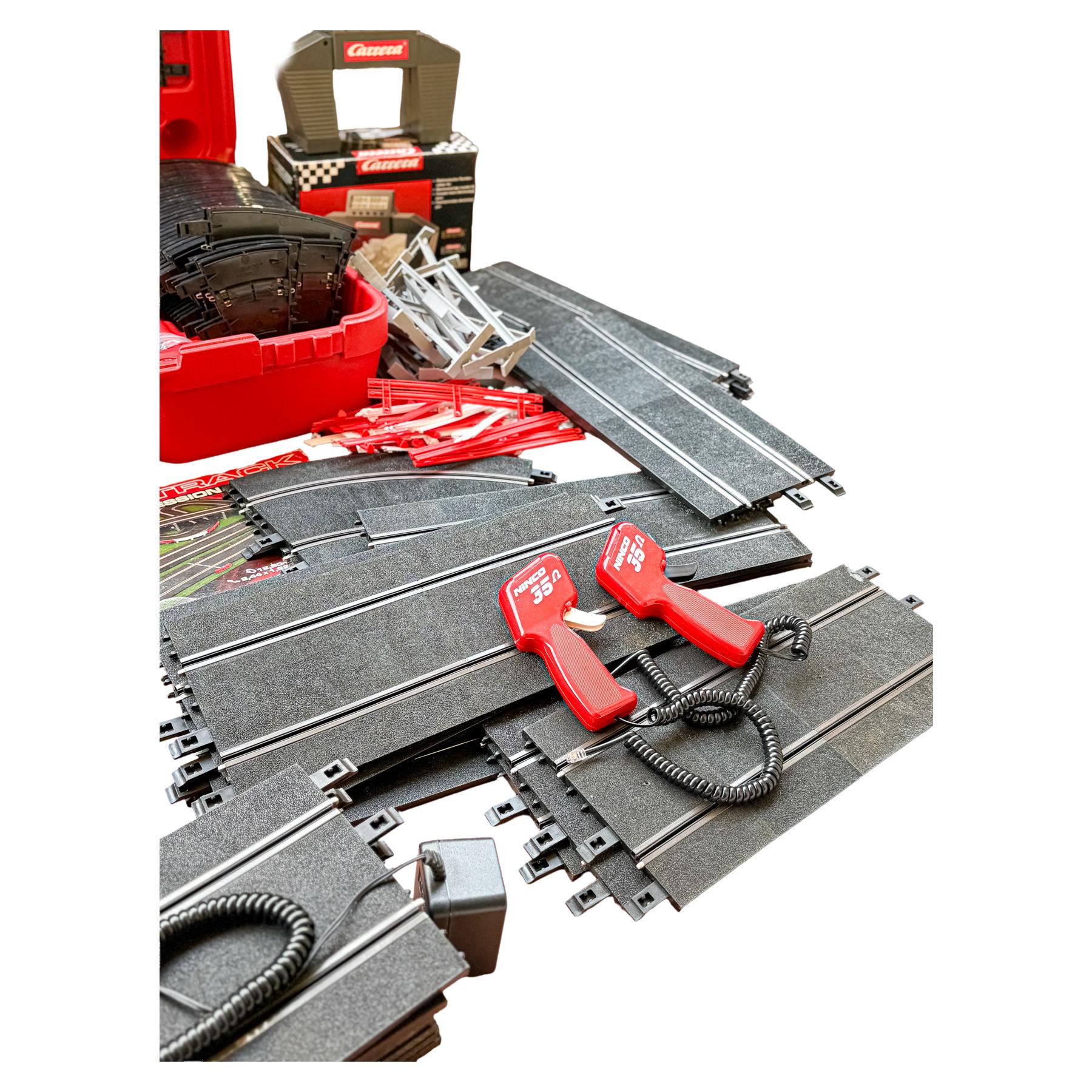 MALETA MASTERTRACK Y PISTAS Y ACCESORIOS NINCO