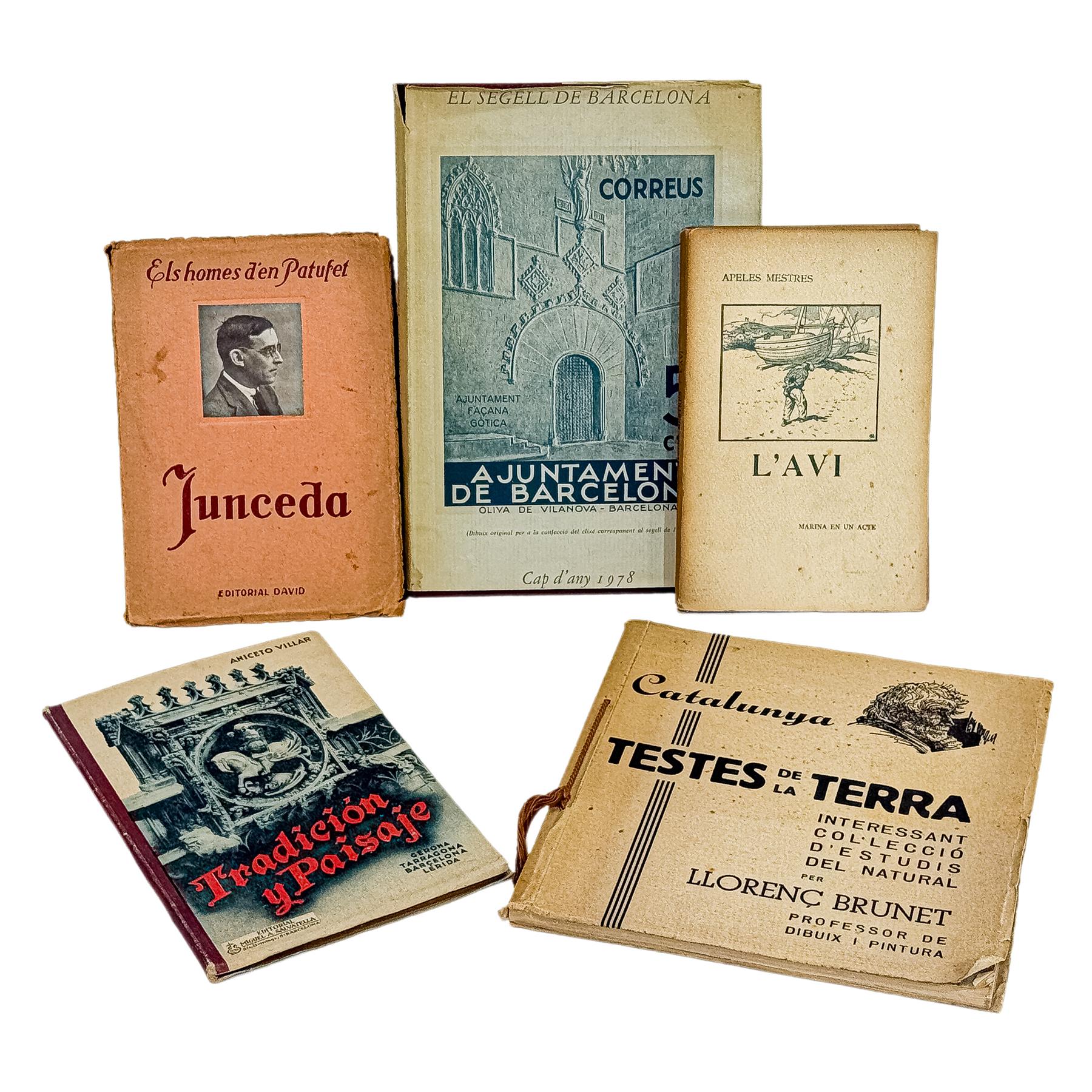 CINCO LIBROS VARIADOS 