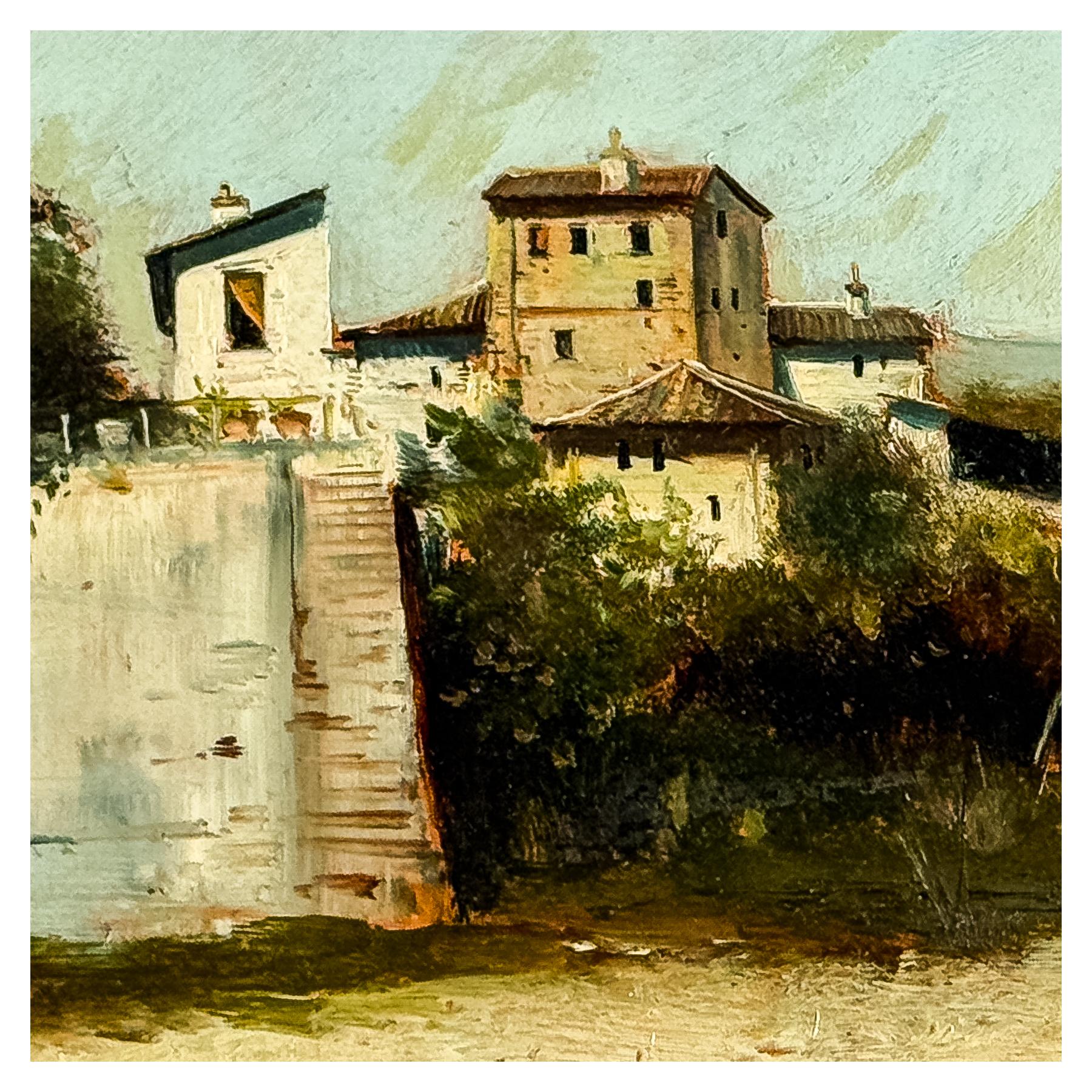 PAREJA DE ESCUELA ANDALUZA DEL PRIMER CUARTO DE S. XX