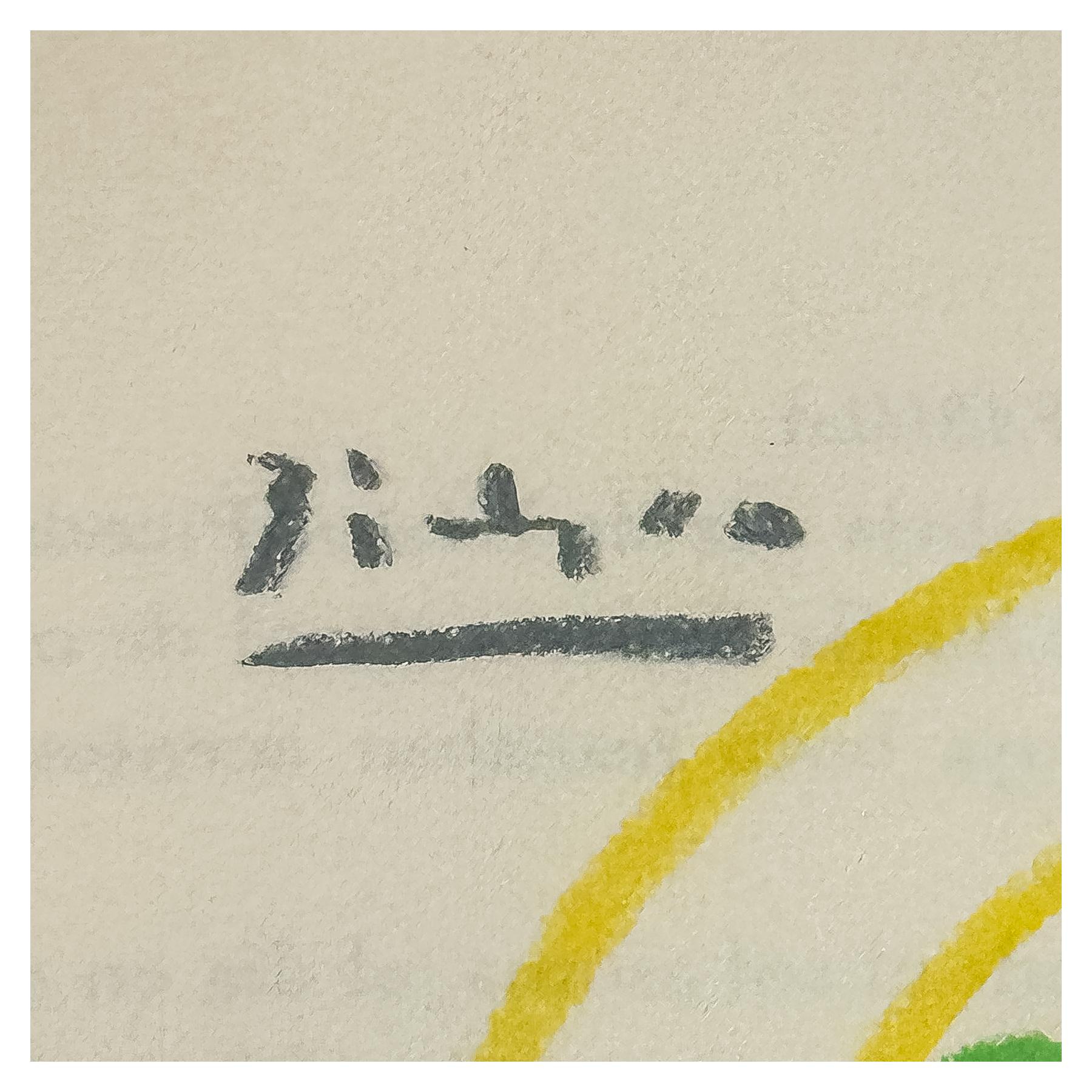 LITOGRAFIA DE PABLO PICASSO