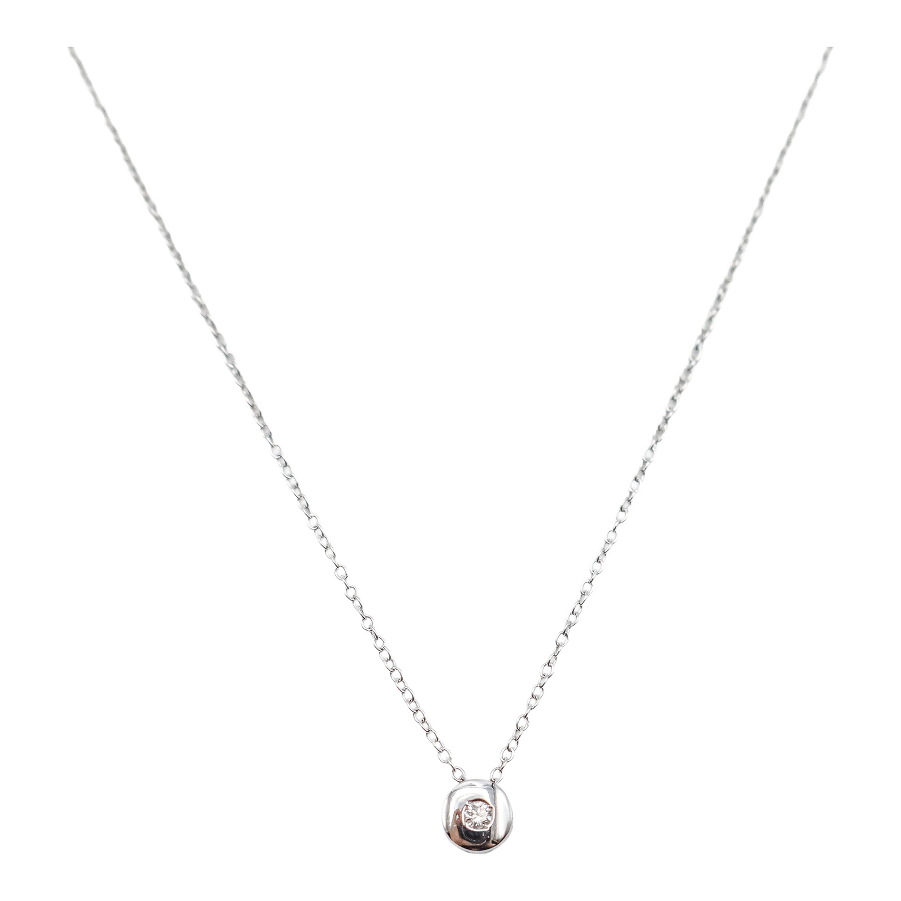 COLGANTE SOLITARIO CON BRILLANTE