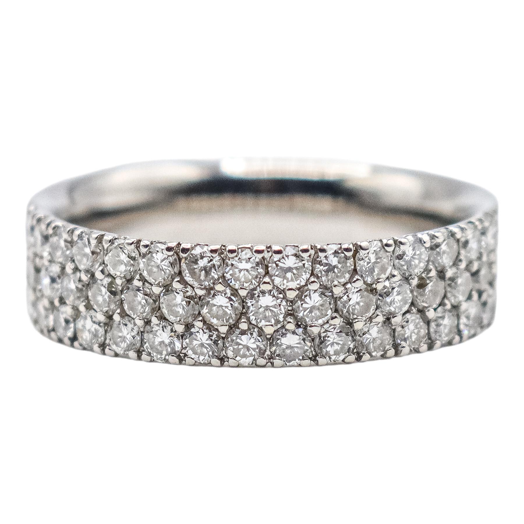 ANILLO ANCHO CON BRILLANTES