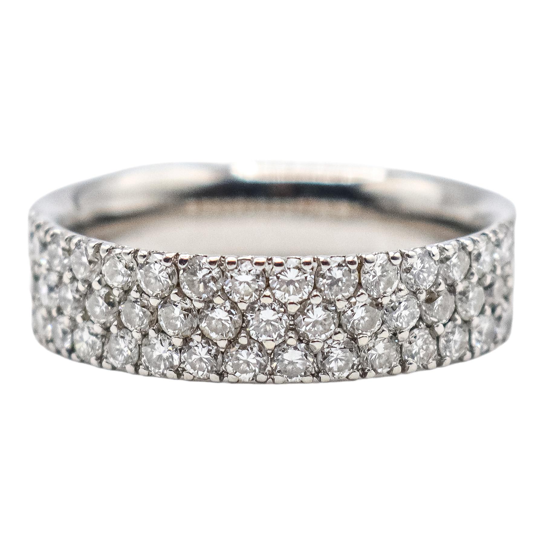 ANILLO ANCHO CON BRILLANTES